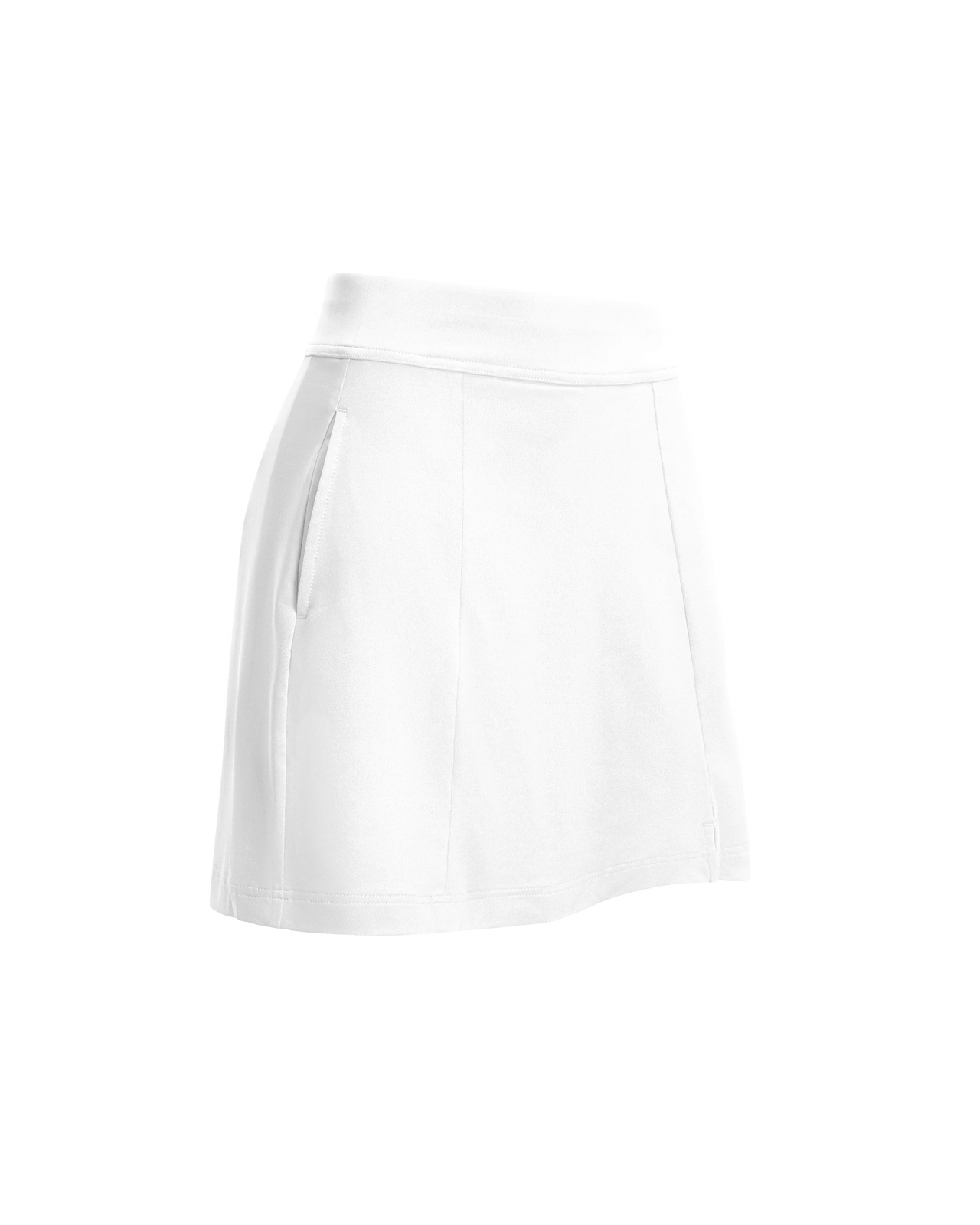 Tummy Control, Skort, Dame - brilliant_white