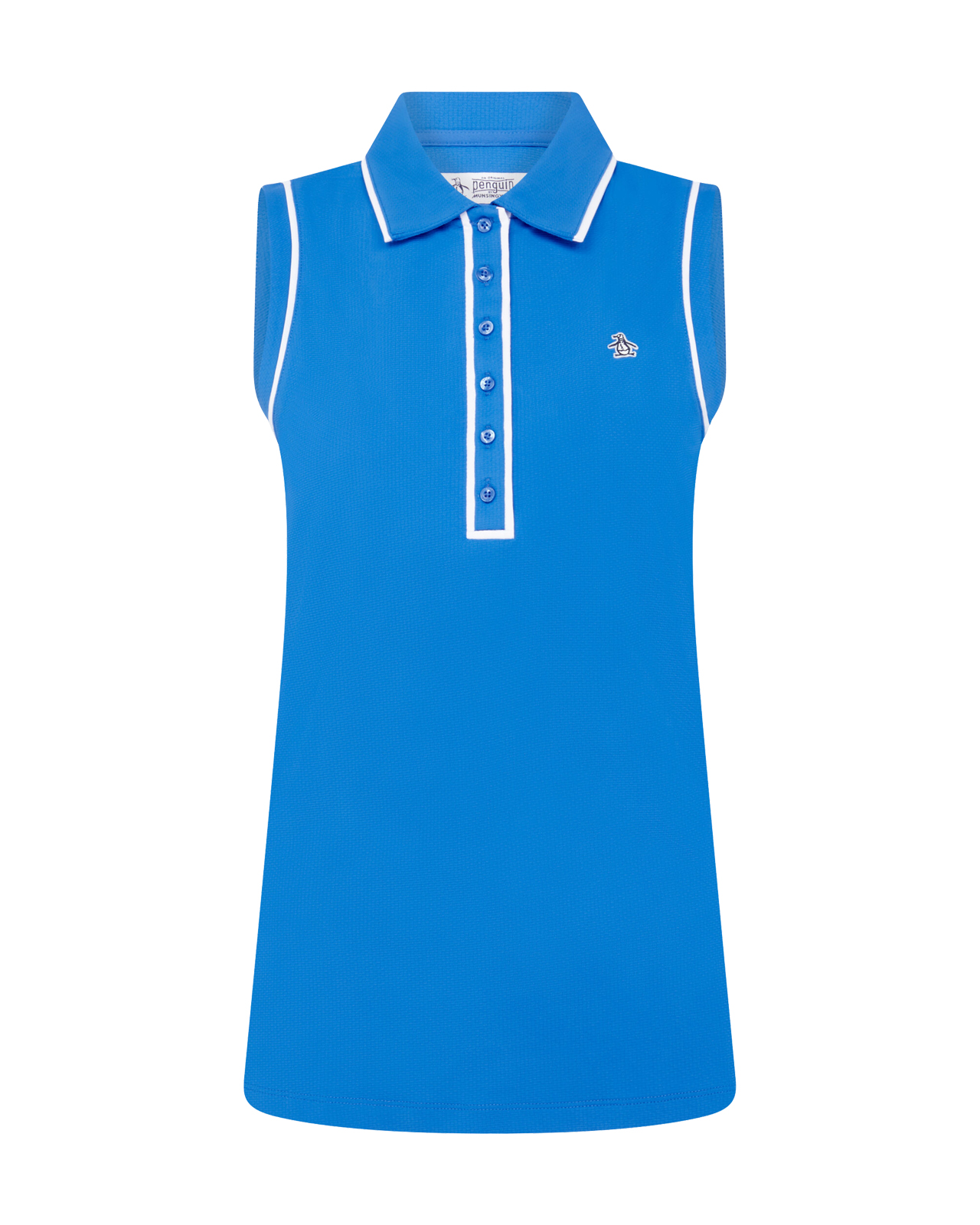 Veronica, Ærmeløs polo, Dame - french_blue