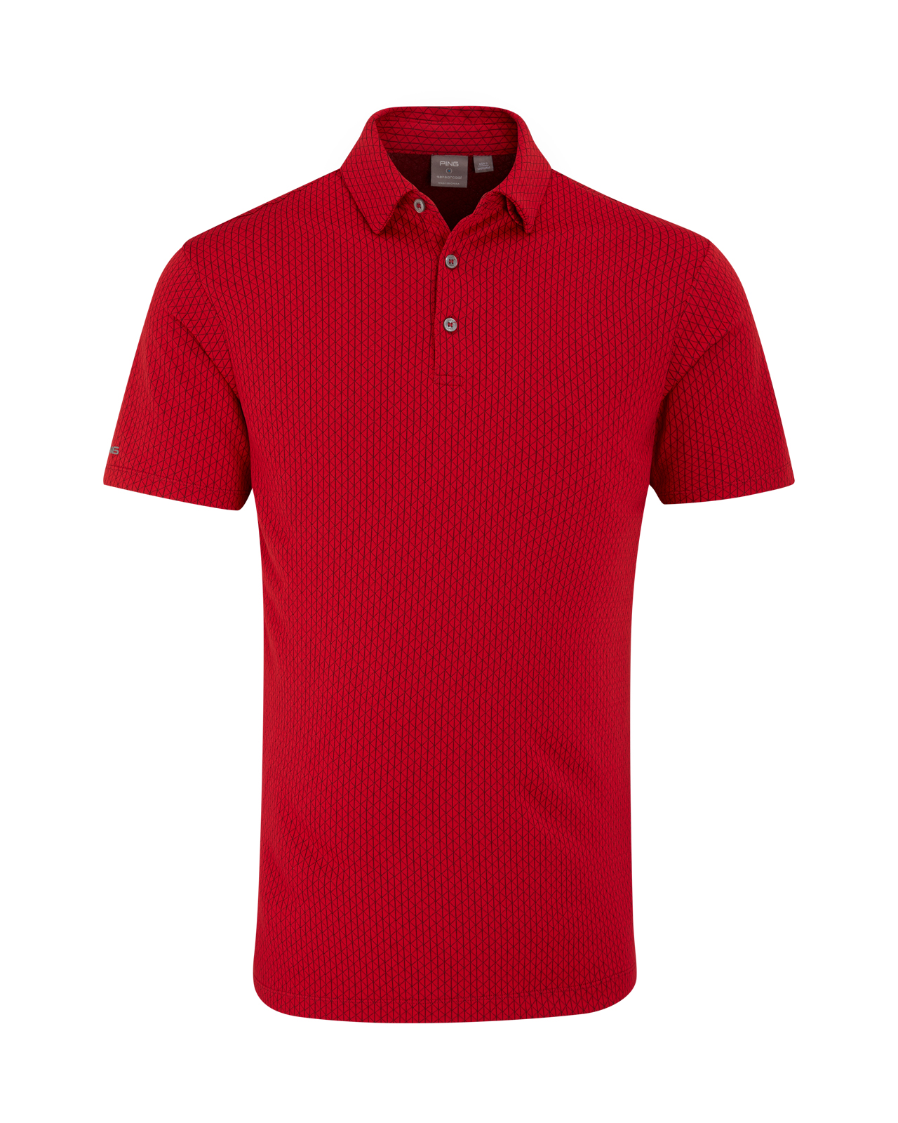 Hershel, Polo, Herre - rich_red_multi