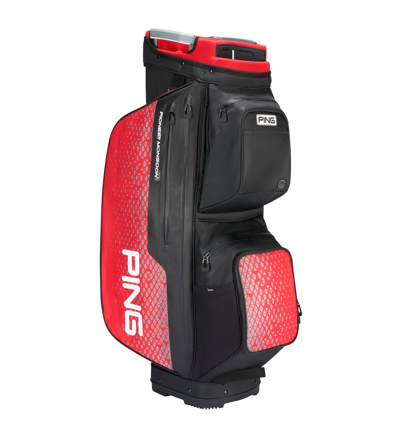 Pioneer Monsoon, Cartbag - black_red