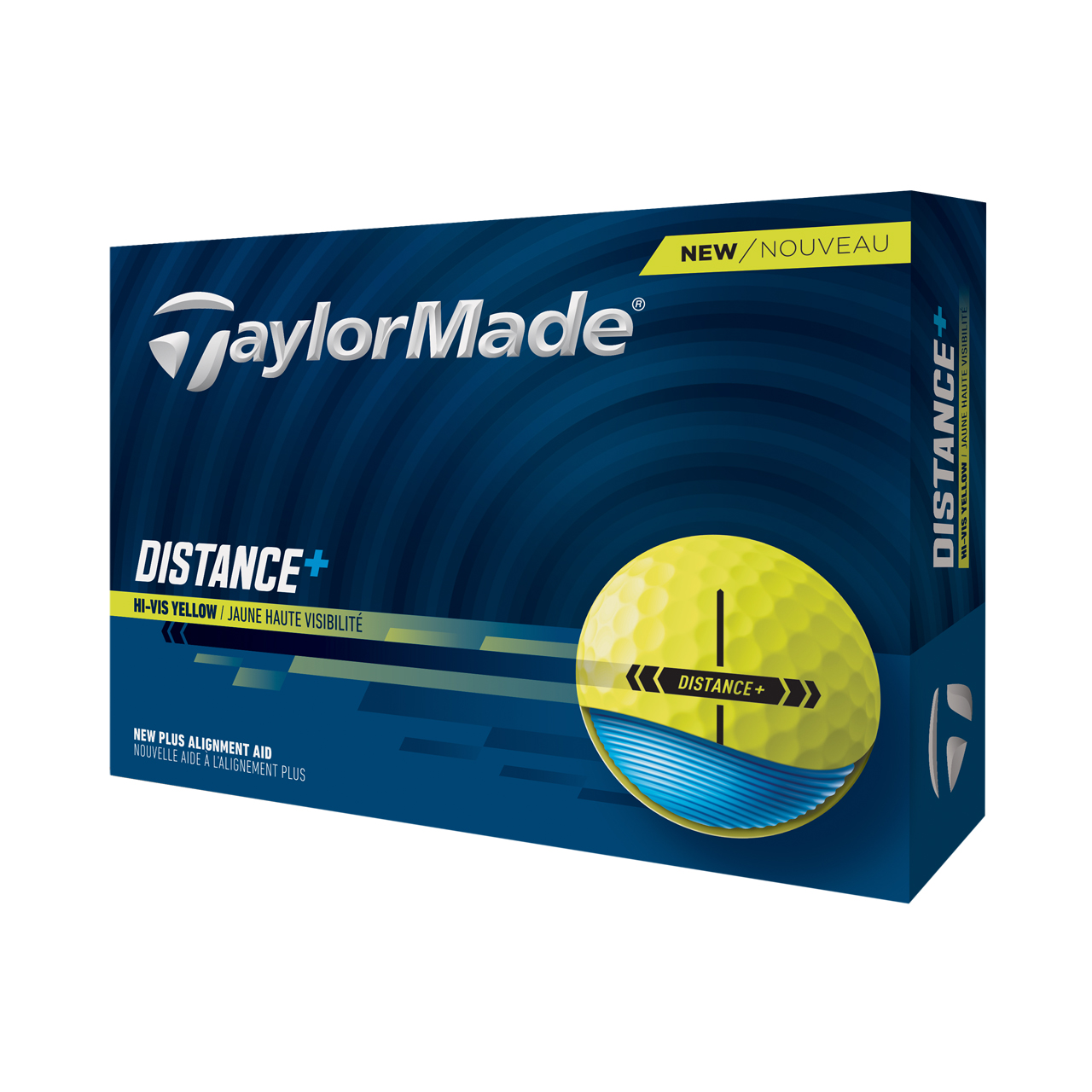 Distance+, Bolde 3-pack - yellow