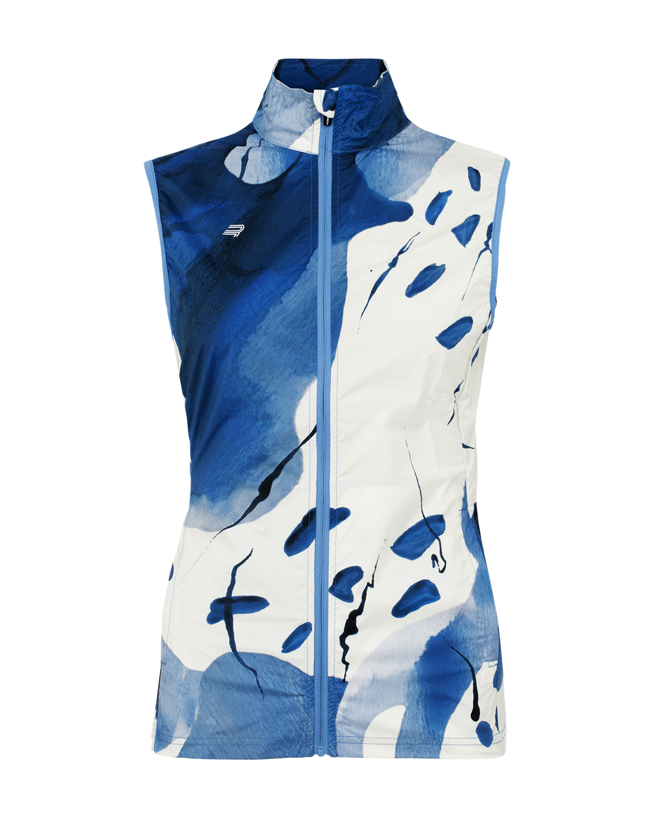 Packable Ultralight, Vest, Dame - blue_aquarelle