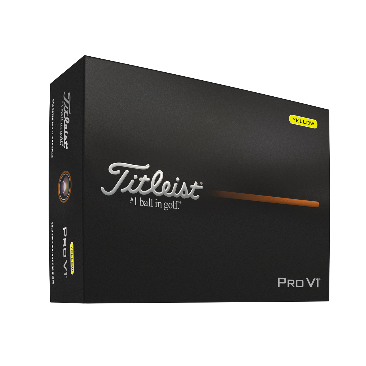 Pro V1, Bolde 3-pack - yellow_bil