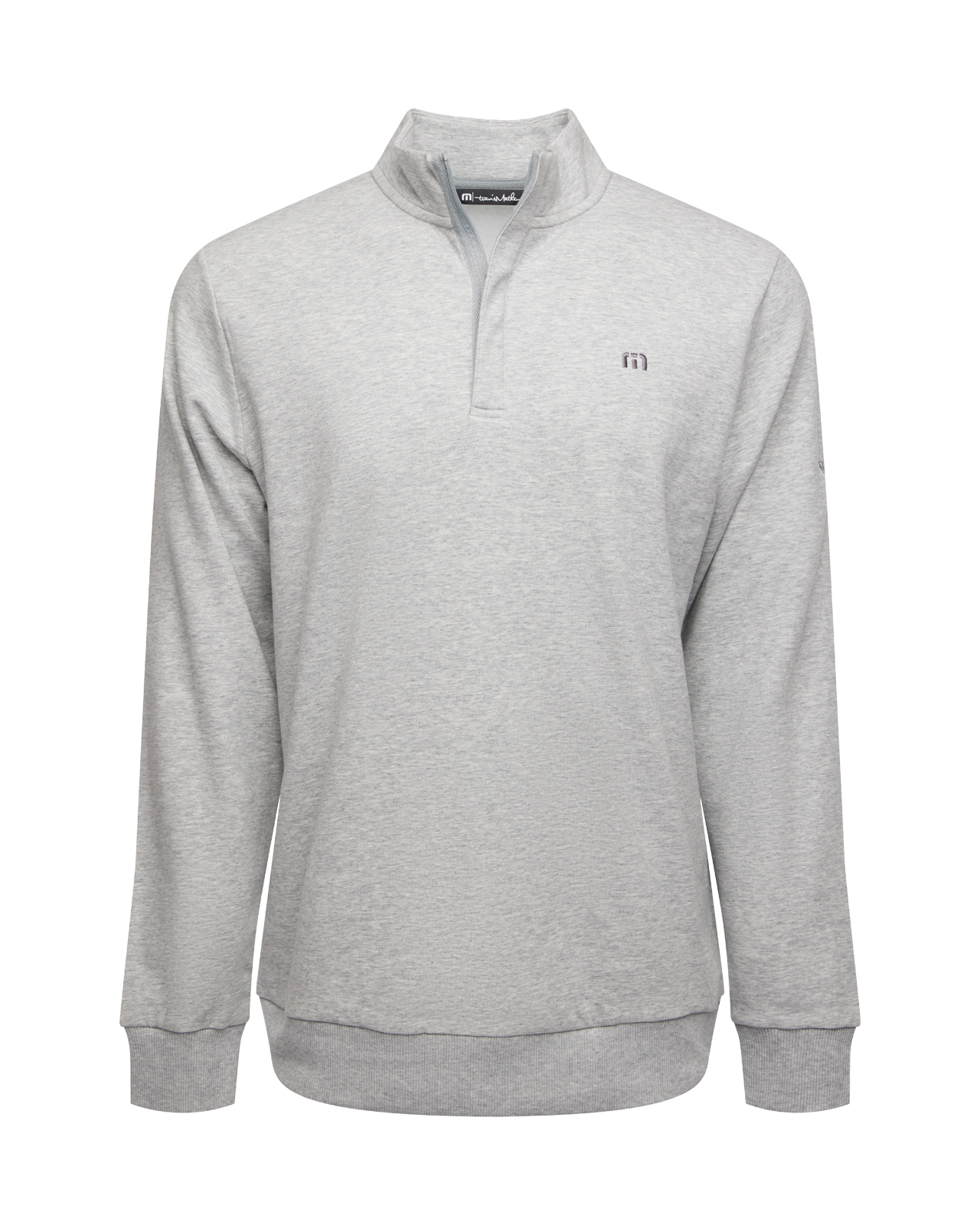 Cloud Quarter Zip 2.0, Sweater, Herre - heather_light_grey