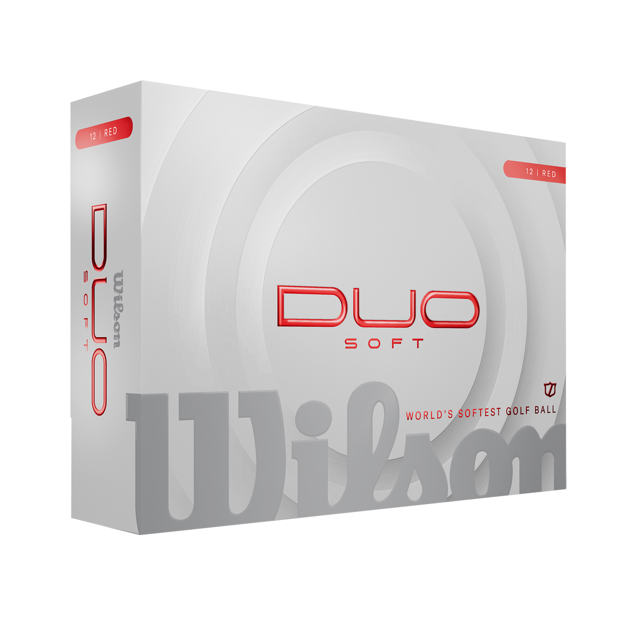 DUO Soft, Bolde 3-pack - red