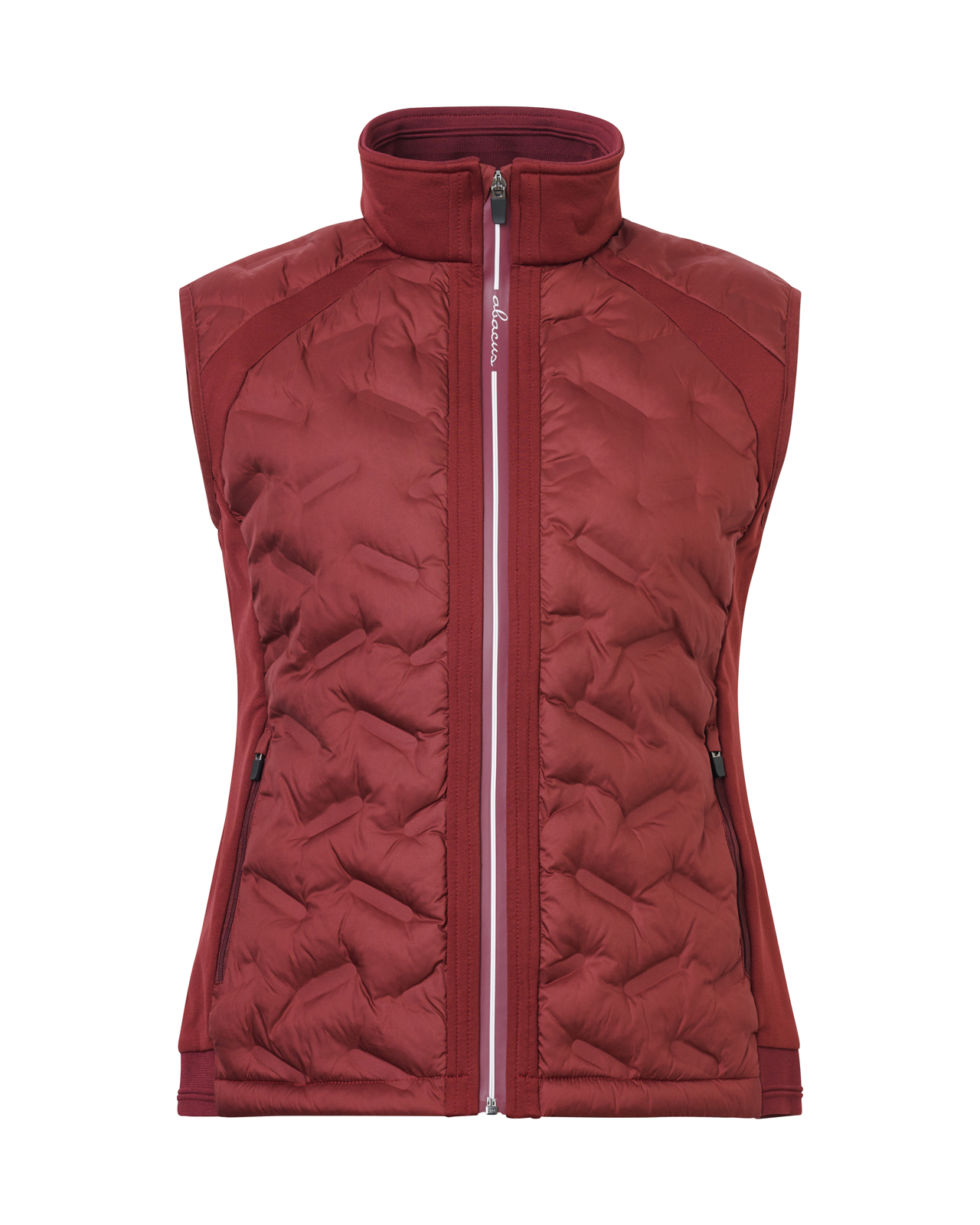 Portrush, Vest, Dame - cranberry