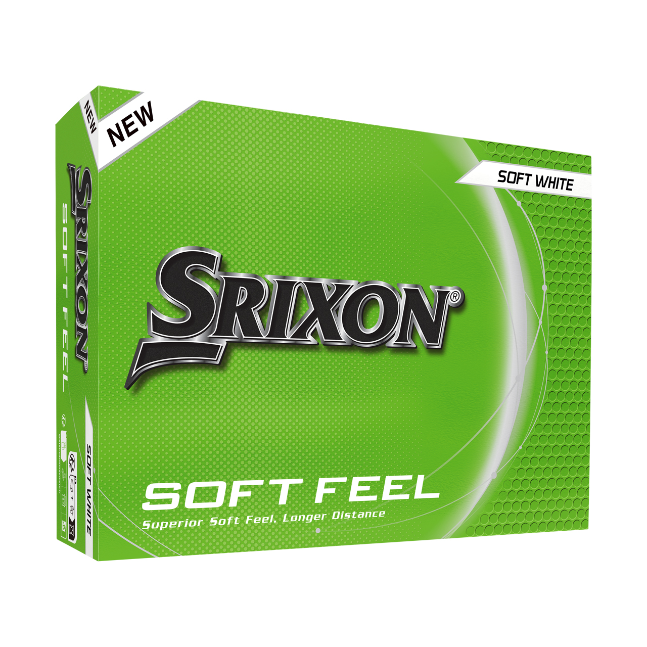 Soft Feel, Bolde 3-pack - white