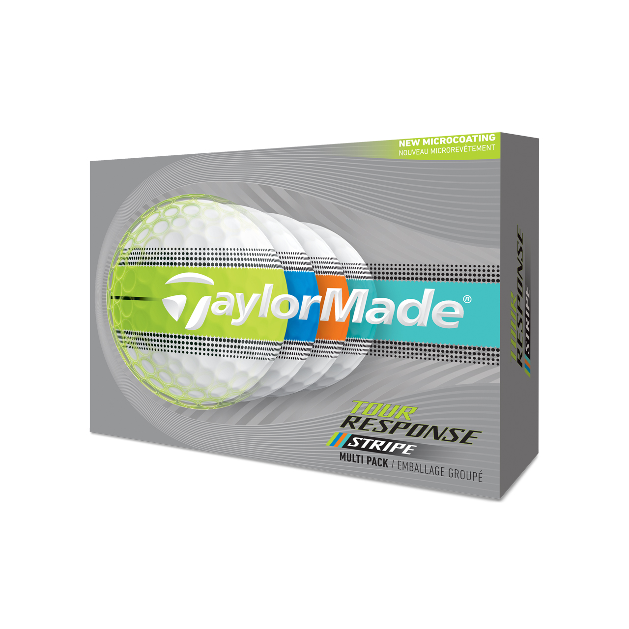 Tour Response Stripe, Bolde 3-pack - neon_multi