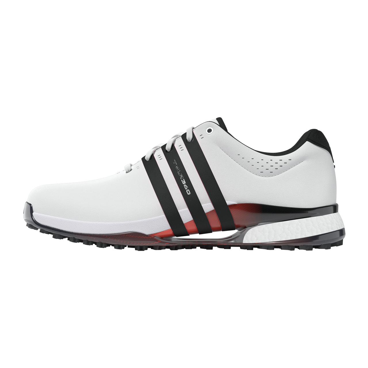 Tour360 Spikeless, Herre - white_coreblack_lucidred