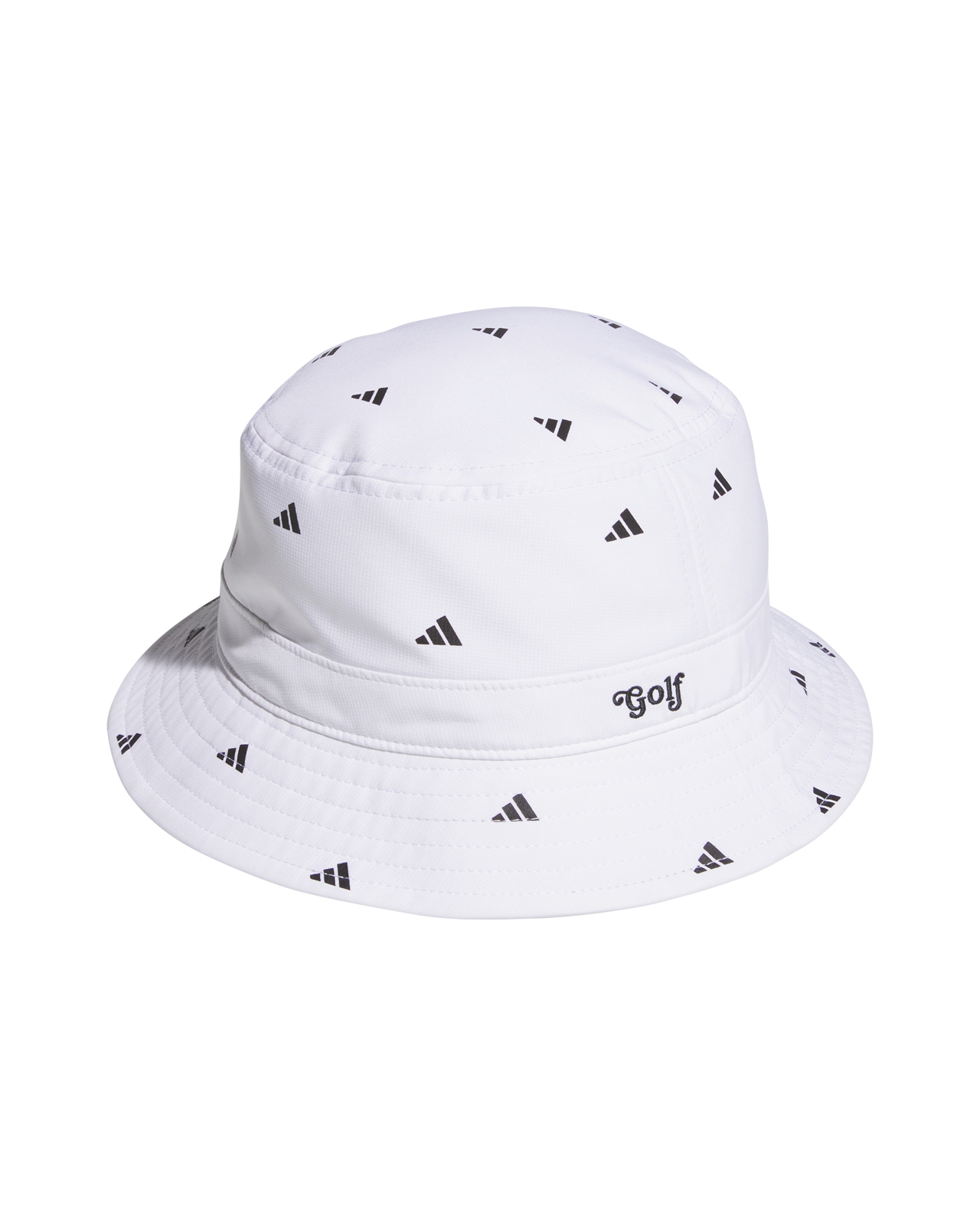 Printed, Hat, Dame - white