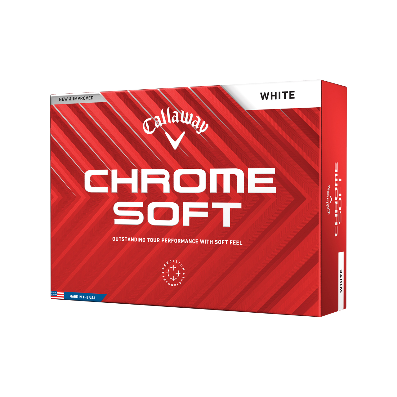 Chrome Soft, Bolde 3-pack - white