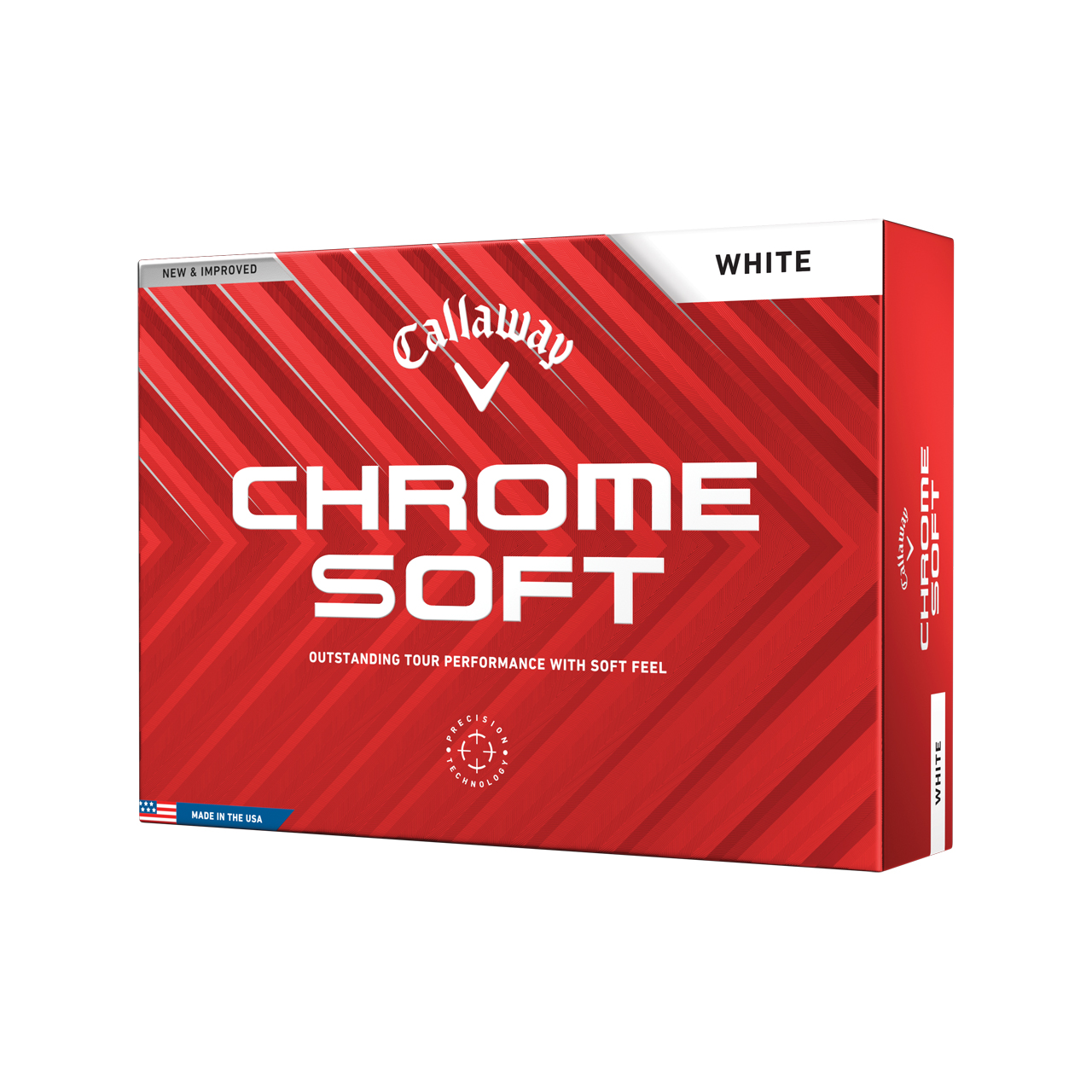 Chrome Soft, Bolde 3-pack - white