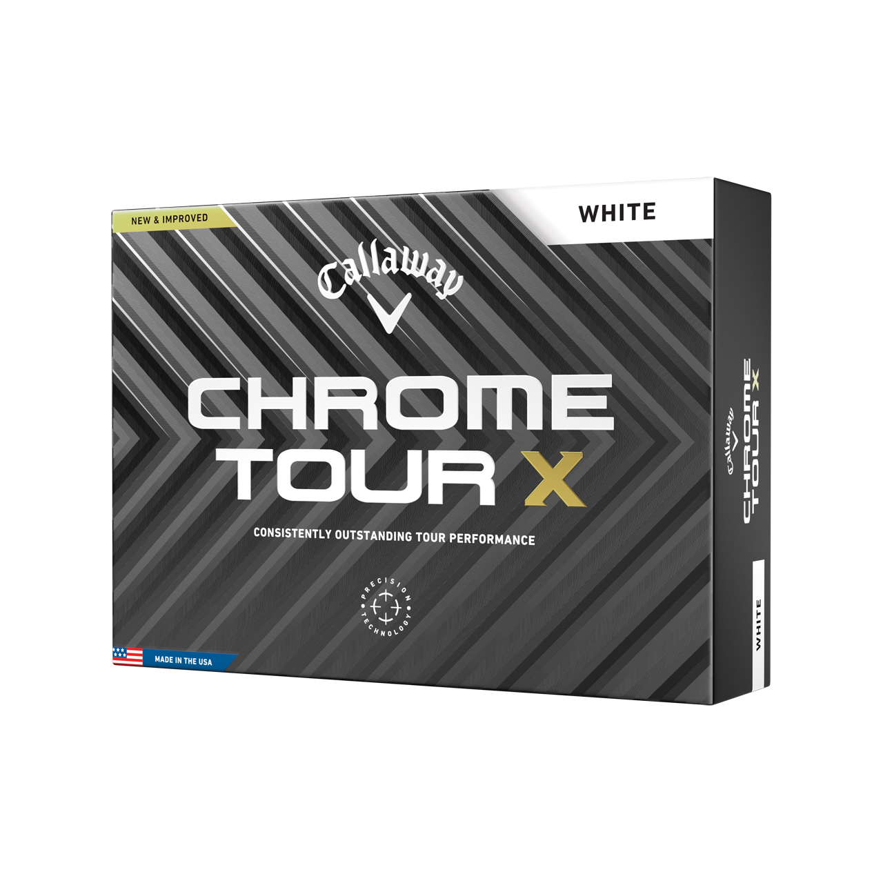 Chrome Tour X, Bolde 3-pack - white