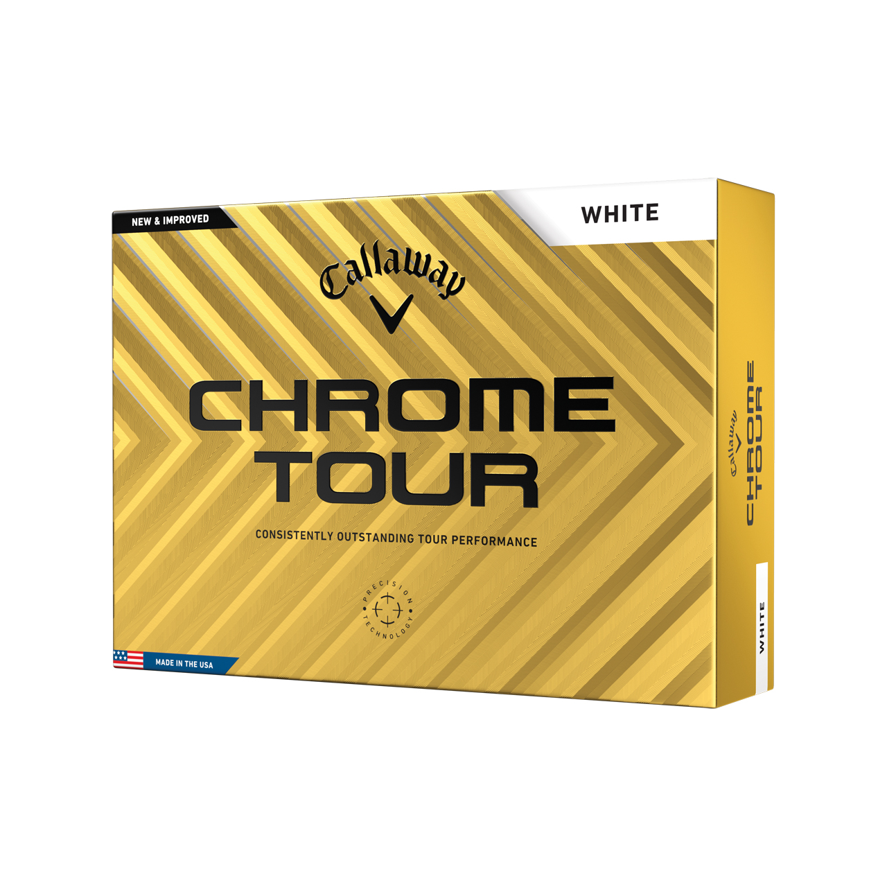 Chrome Tour, Bolde 3-pack - white