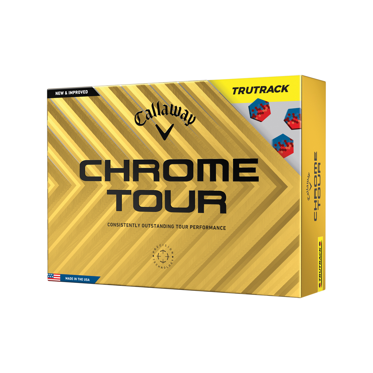 Chrome Tour, Bolde 3-pack - yellow_tru_track