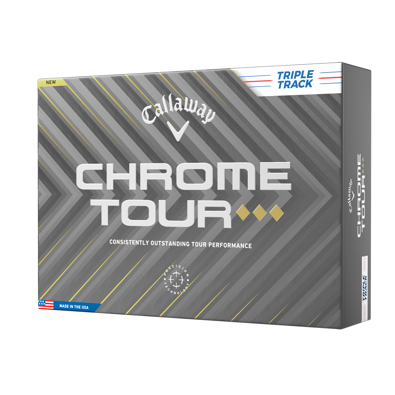 Chrome Tour TD, Bolde, 3-pack - white_tt