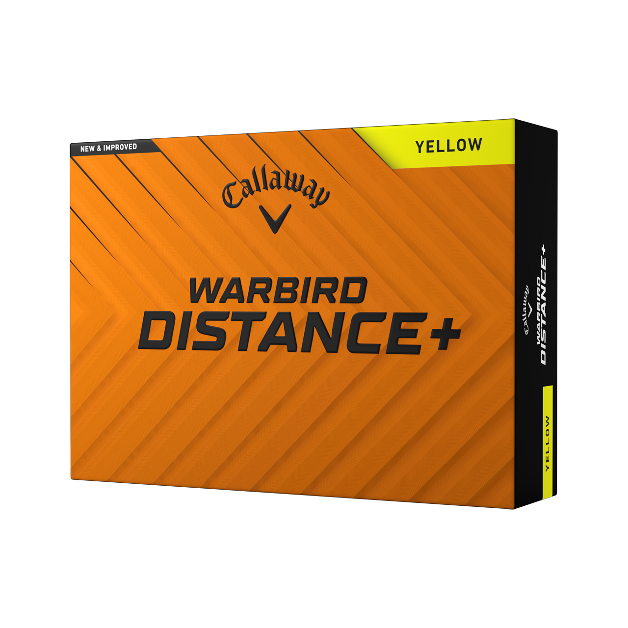 Warbird Distance, Bolde, 3-pack - yellow