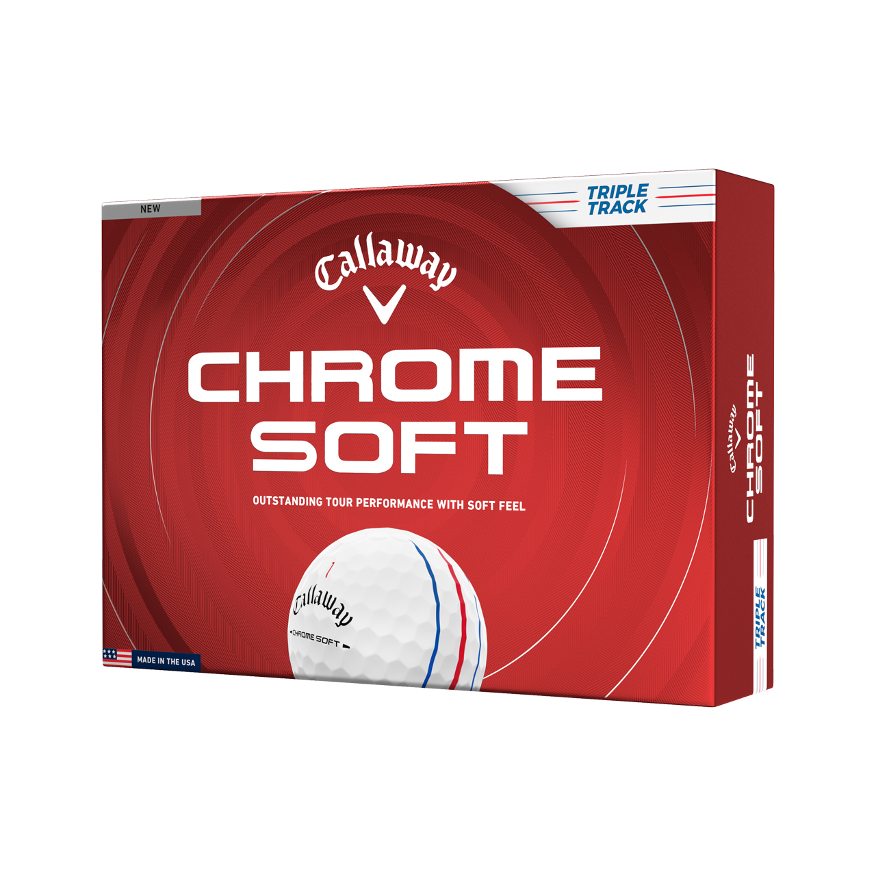 Chrome Soft, Bolde 3-pack - tt_white