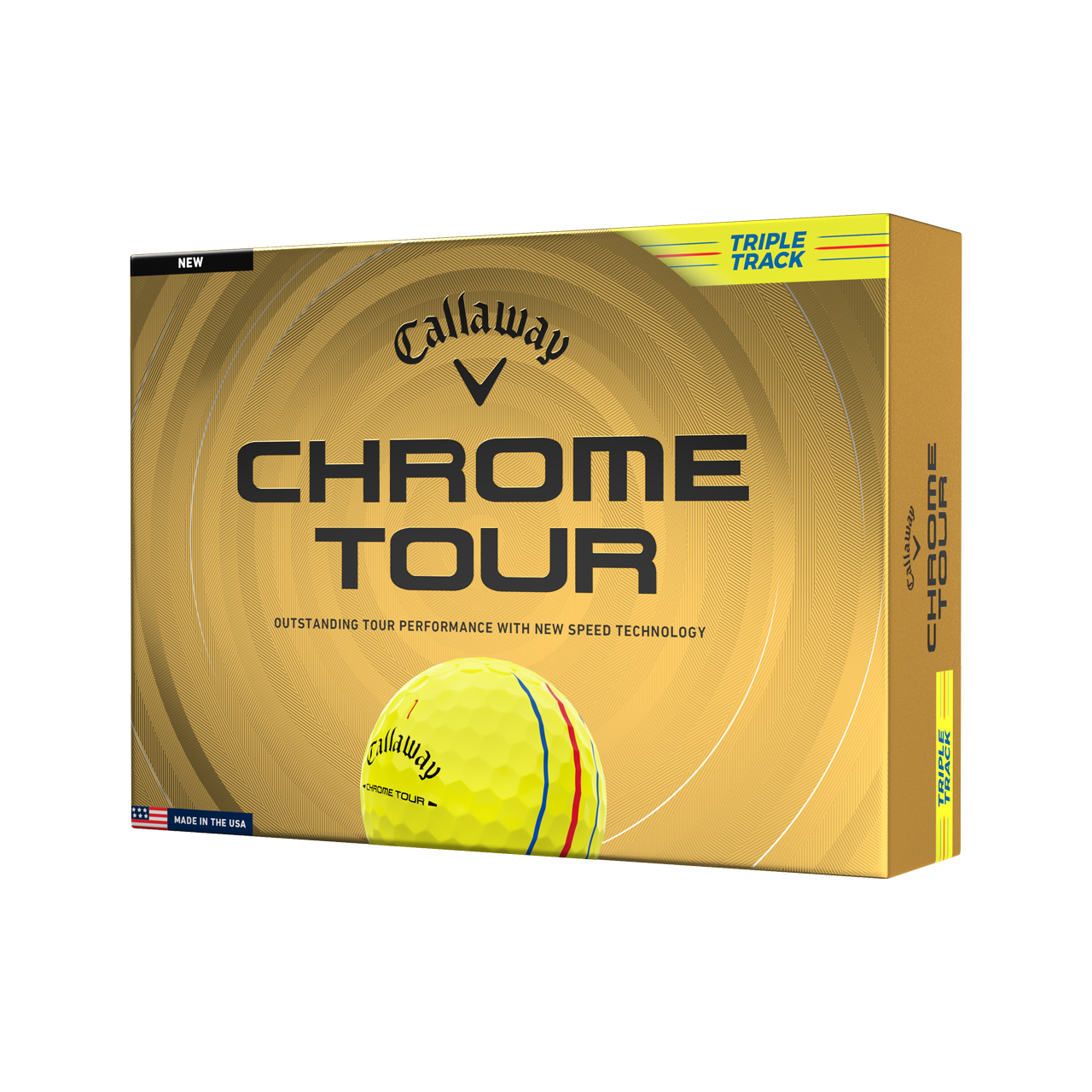 Chrome Tour, Bolde 3-pack - tt_yellow