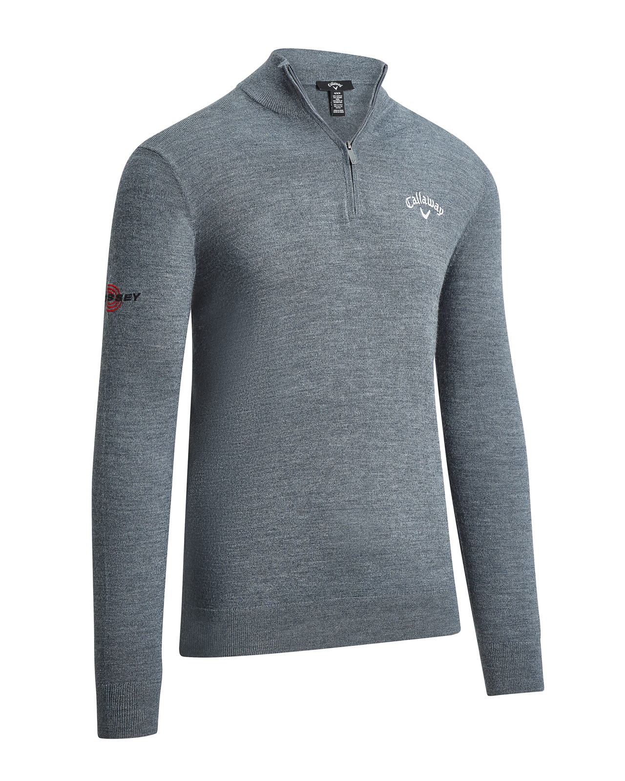 Blended Merino, Sweater, Herre - steel_heather