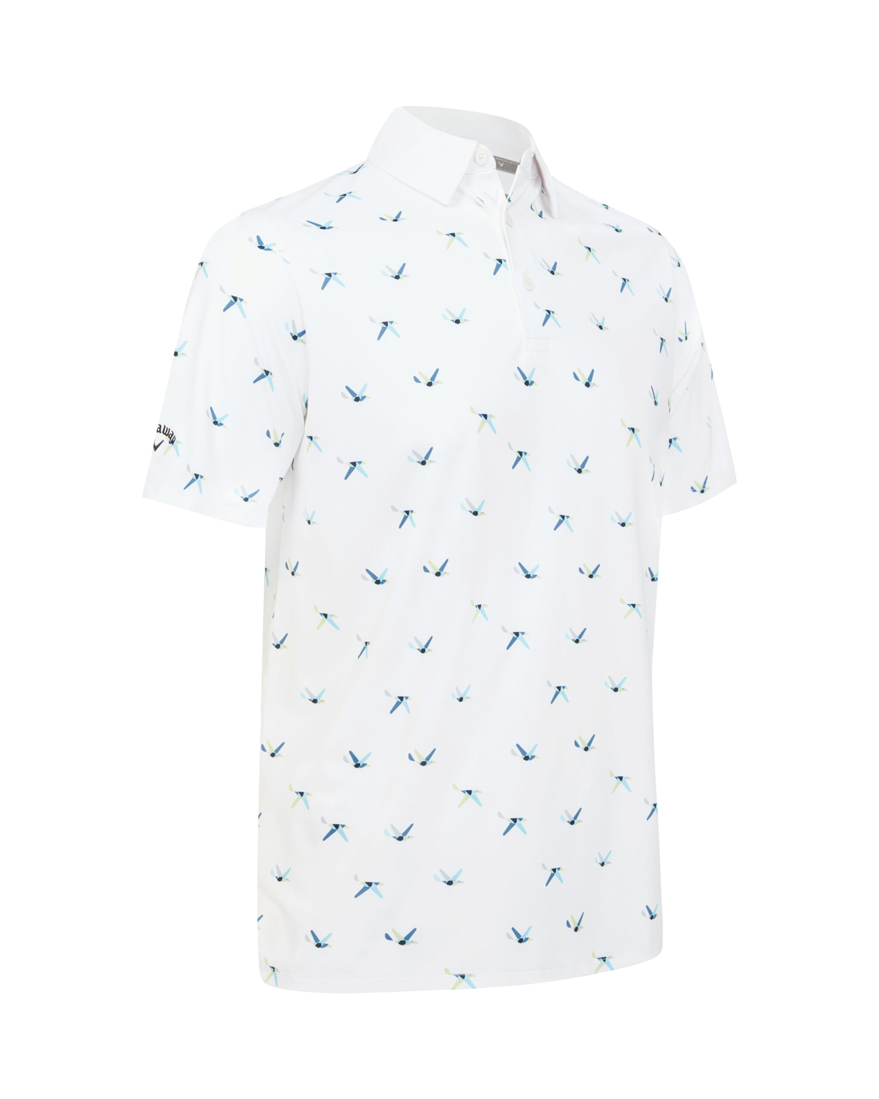 All Over Birdie, Polo, Herre - bright_white