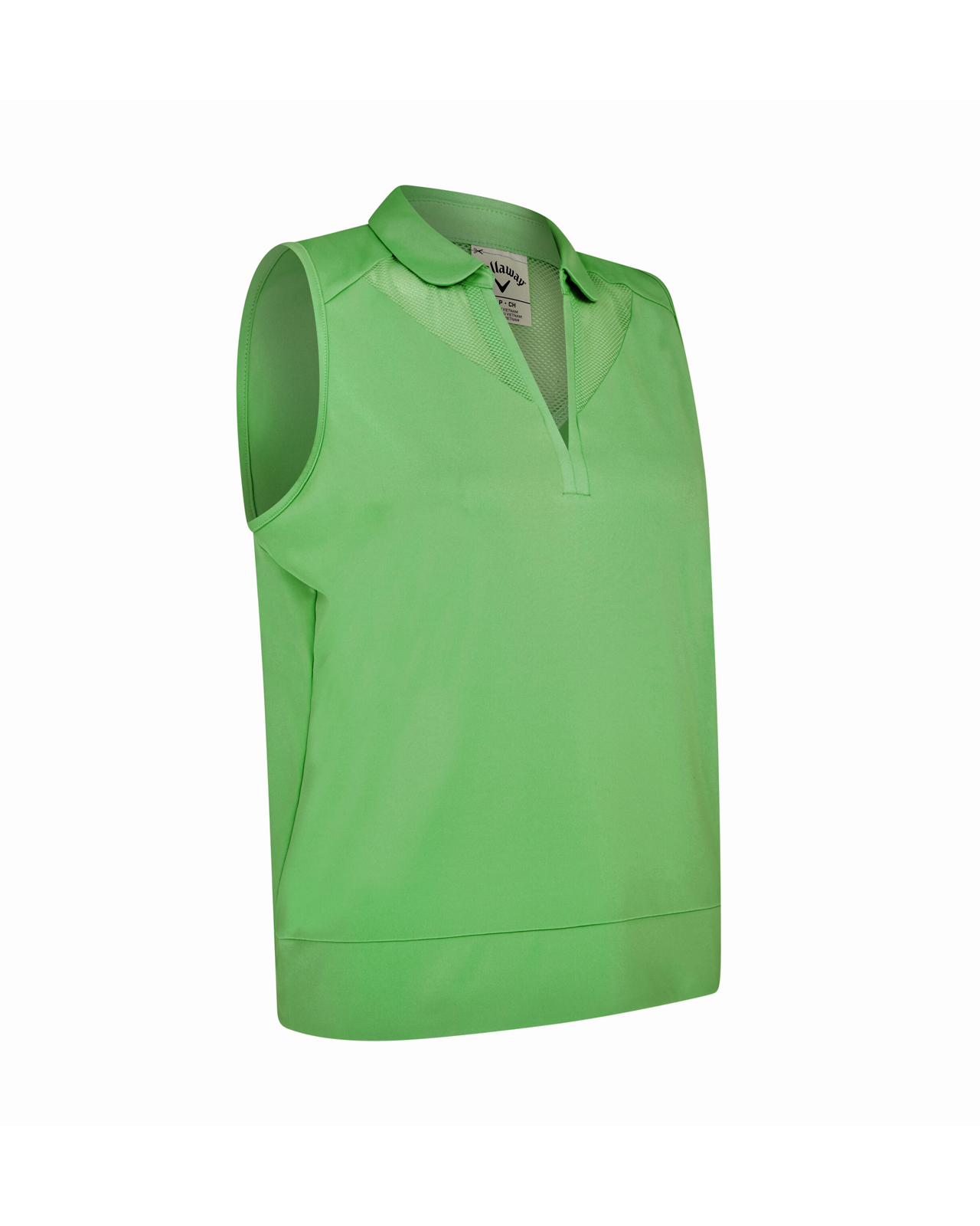 Waist Length Mesh Detail, Polo, Dame - spring_bouquet