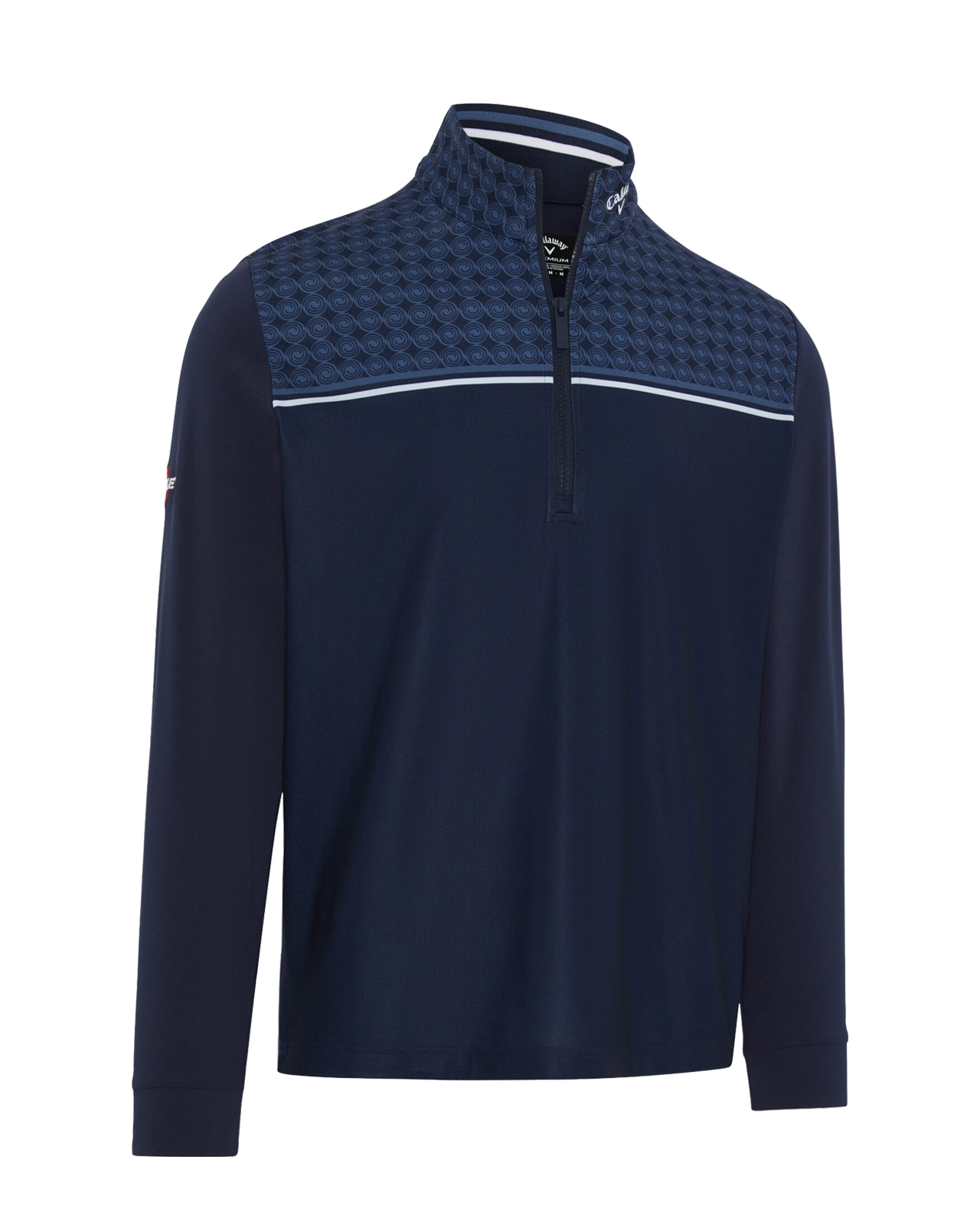 Odyssey Block, Sweater, Herre - peacoat