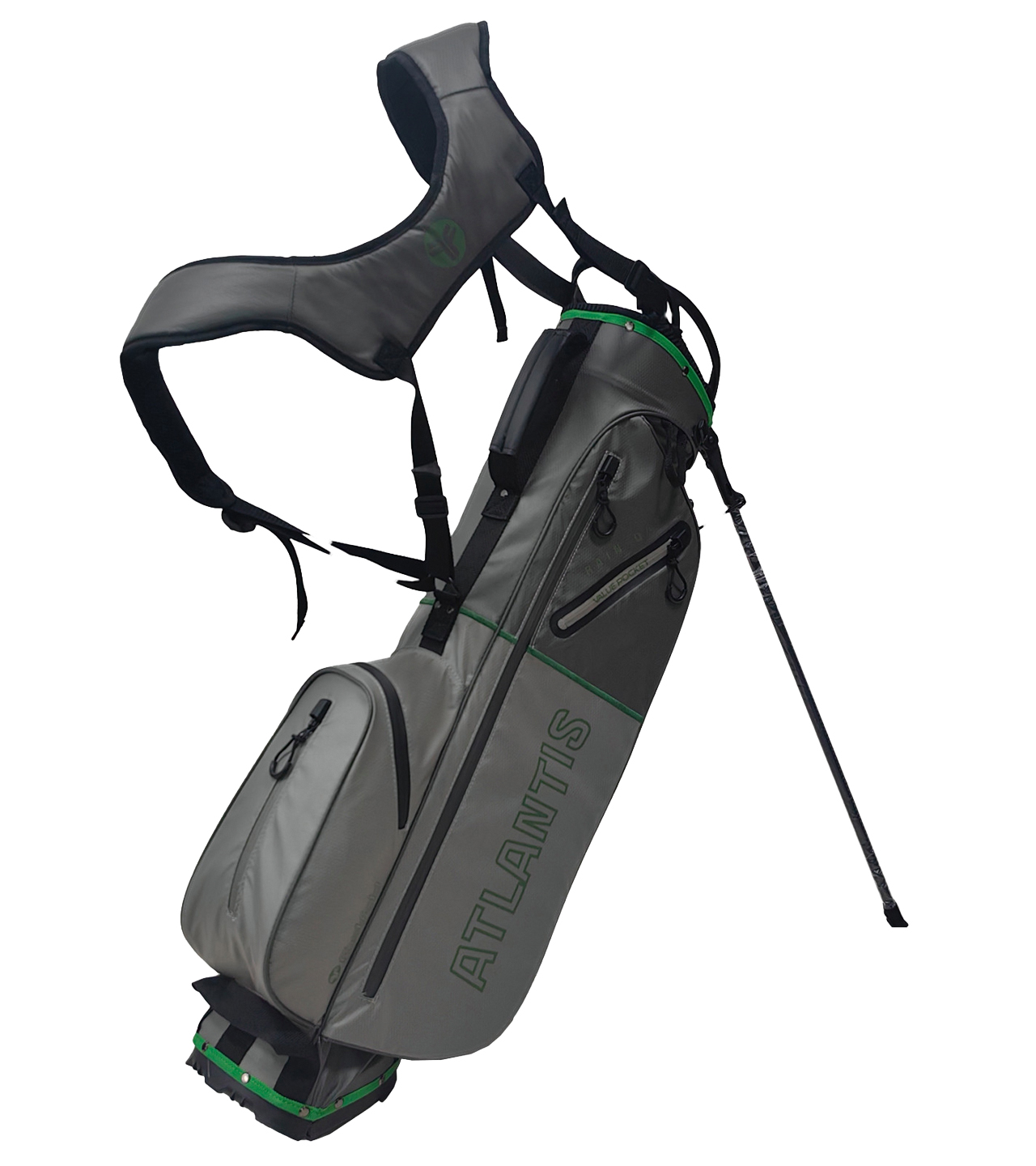 Atlantis Waterressistant Standbag - grey_charcoal_green