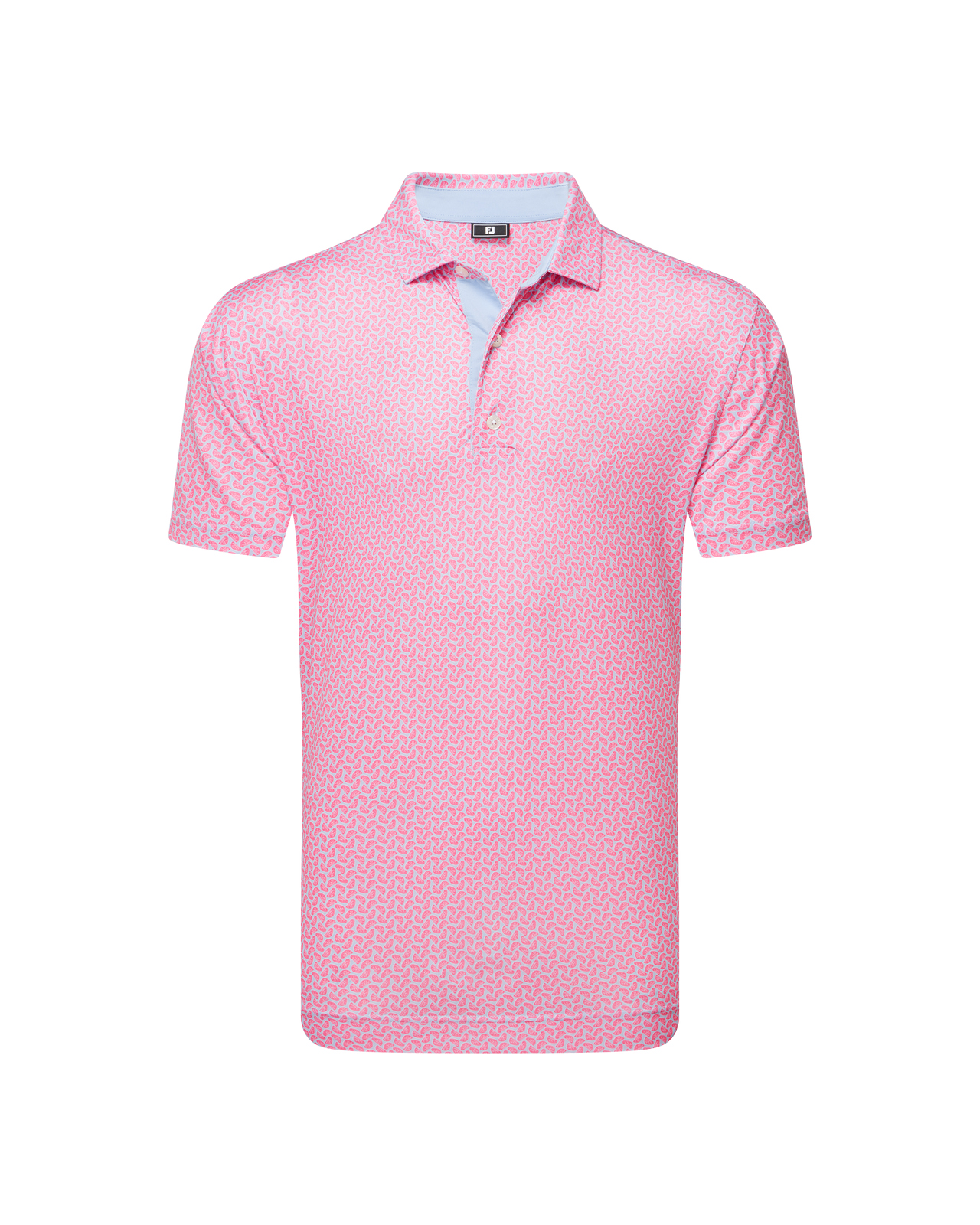 Citrus Print, Polo, Herre - pink_lemonade_skyway