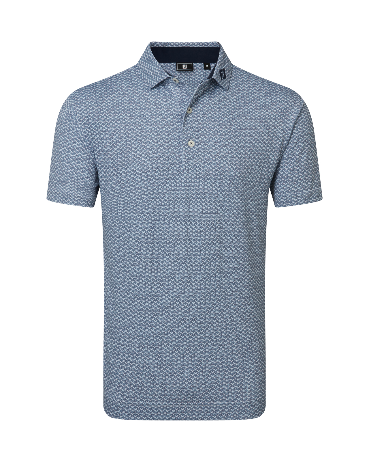 Scallop Geo, Polo, Herre - navy