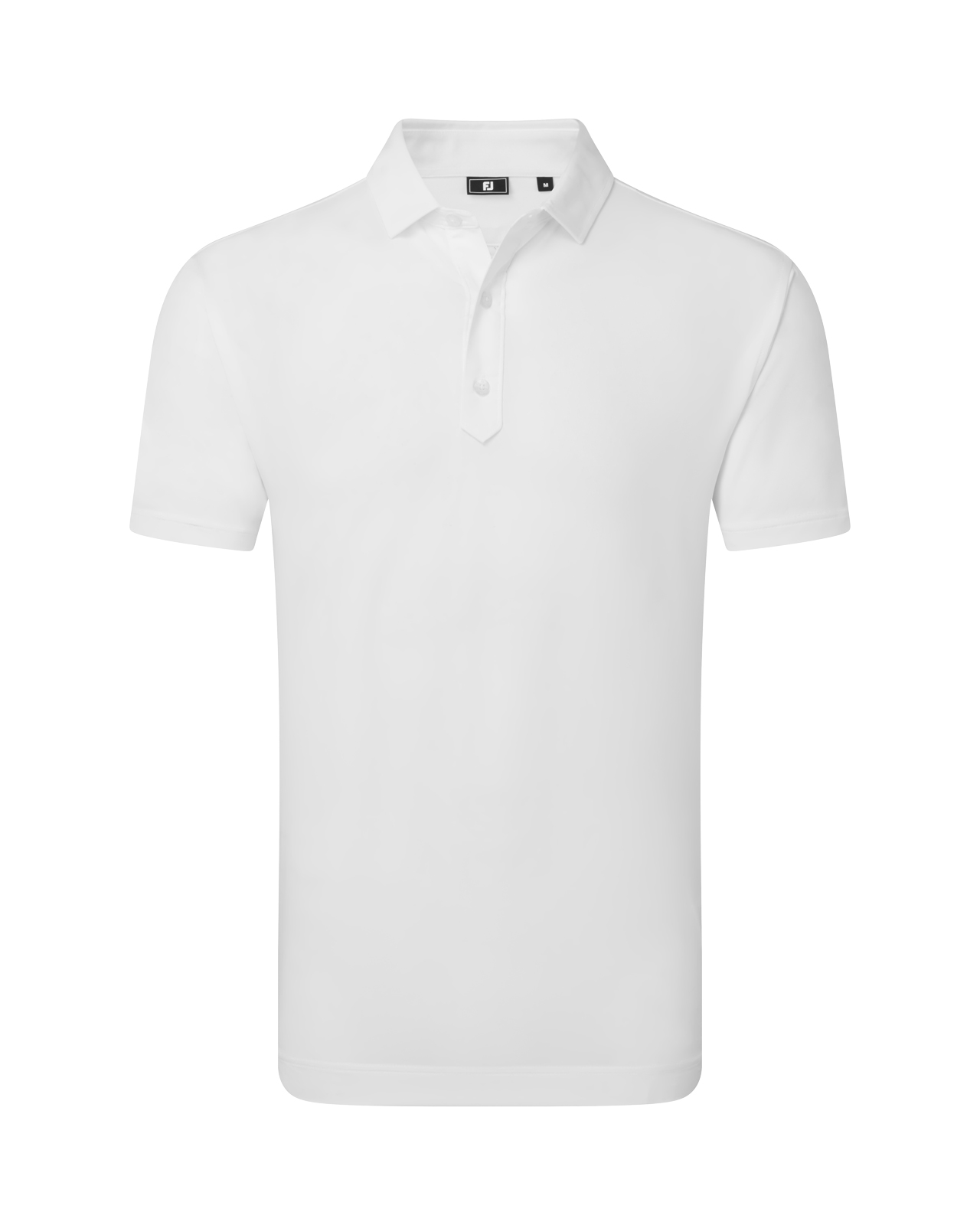 Lisle Solid, Polo, Herre - white