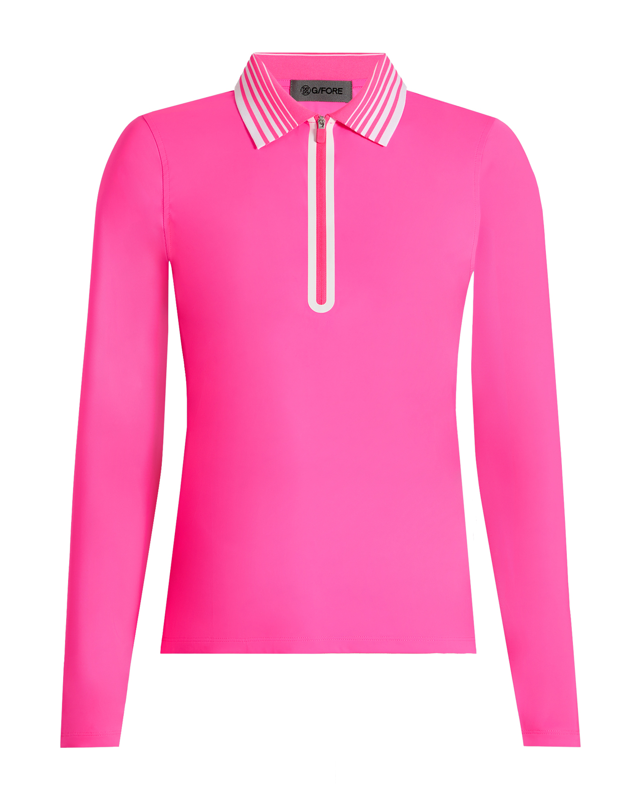 Silky Tech, polo, Dame - knockout_pink