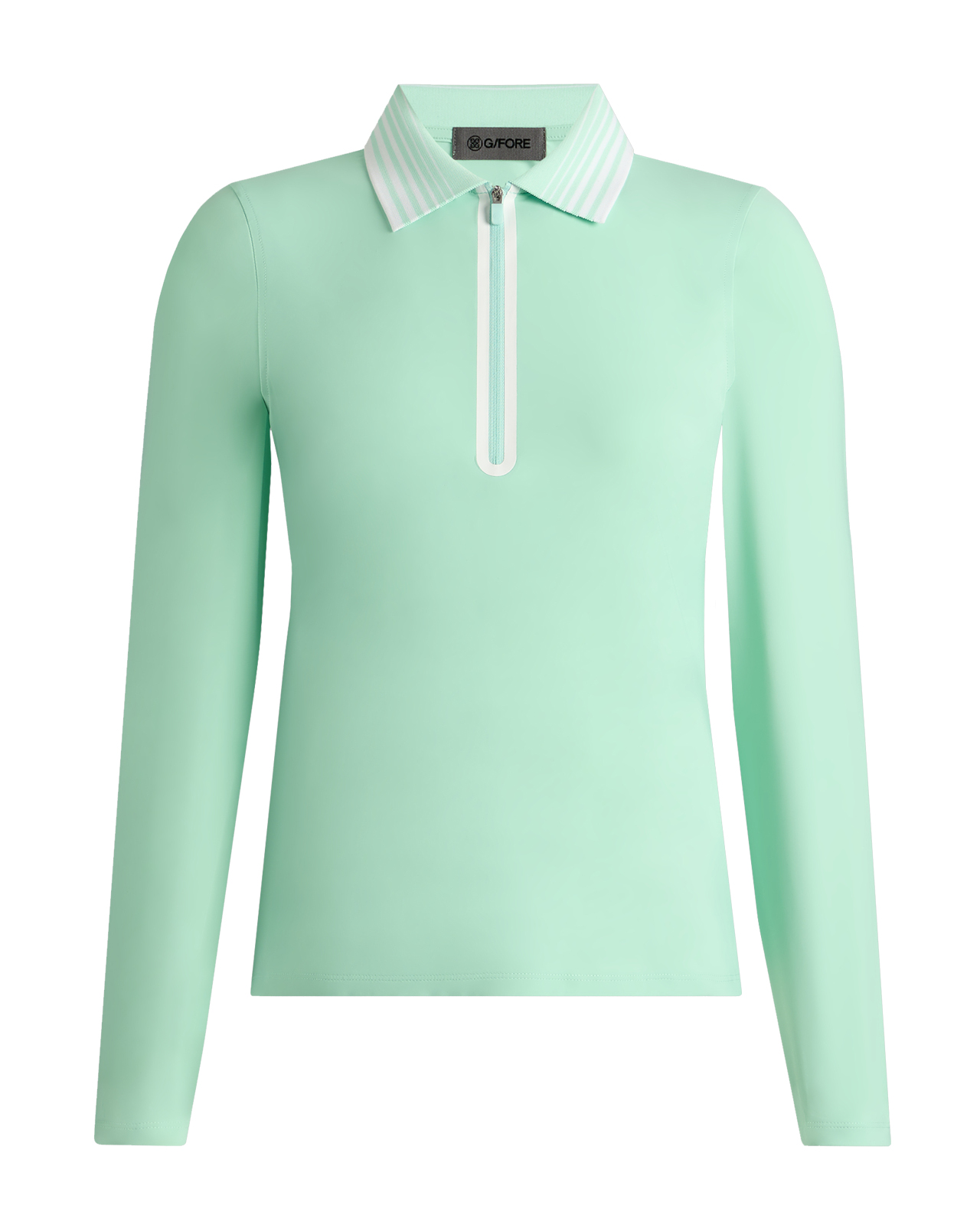 Silky Tech, polo, Dame - menthol