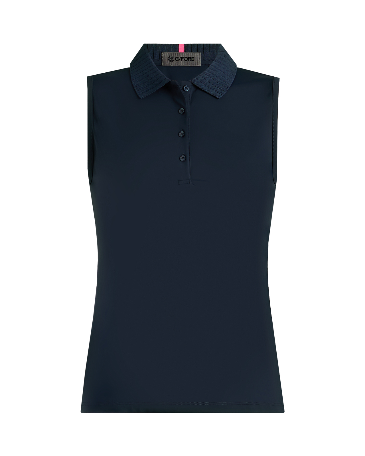 Gardient Collar, Ærmeløs polo, Dame - twilight