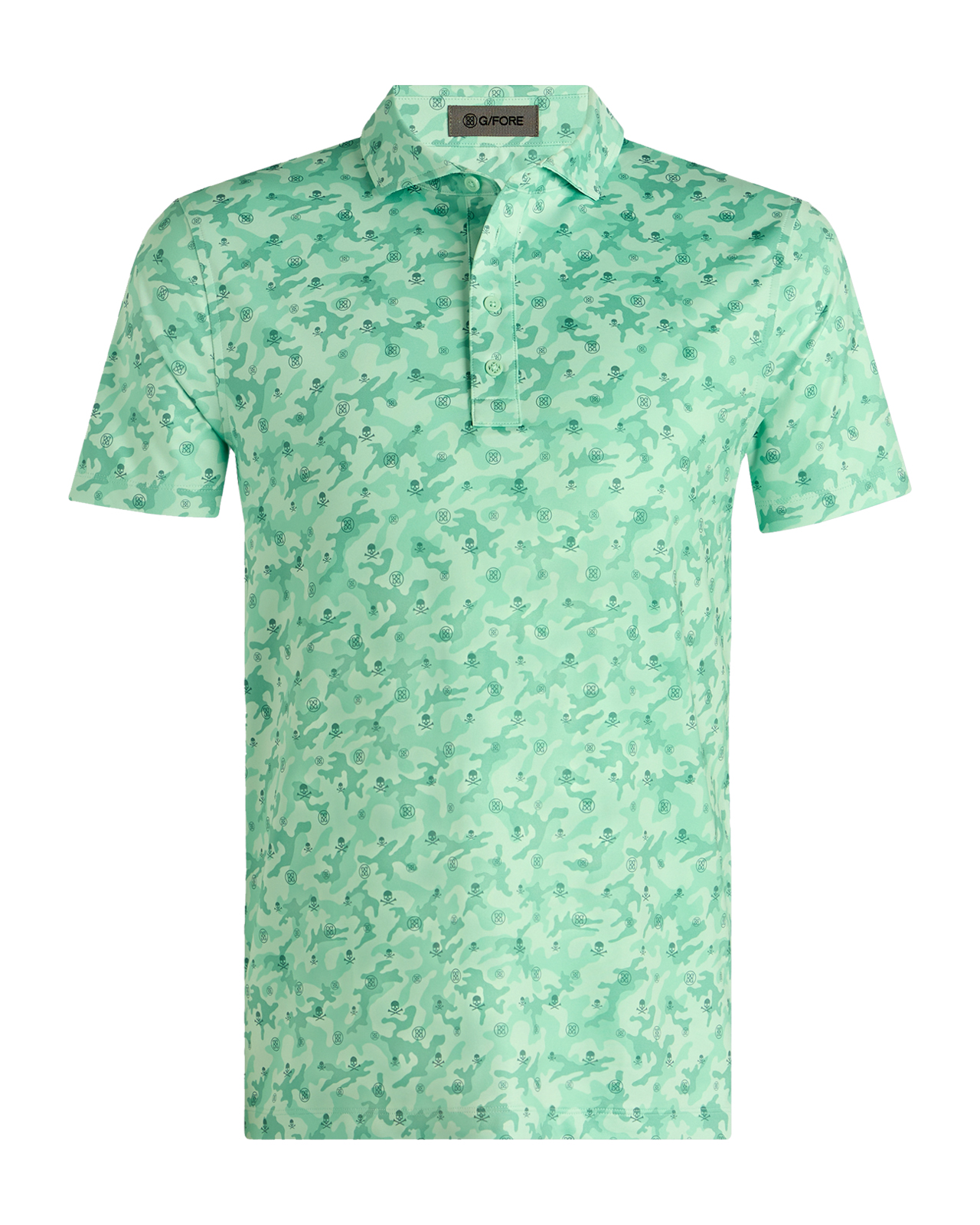 Mapped Icon Camo, Polo, Herre - menthol