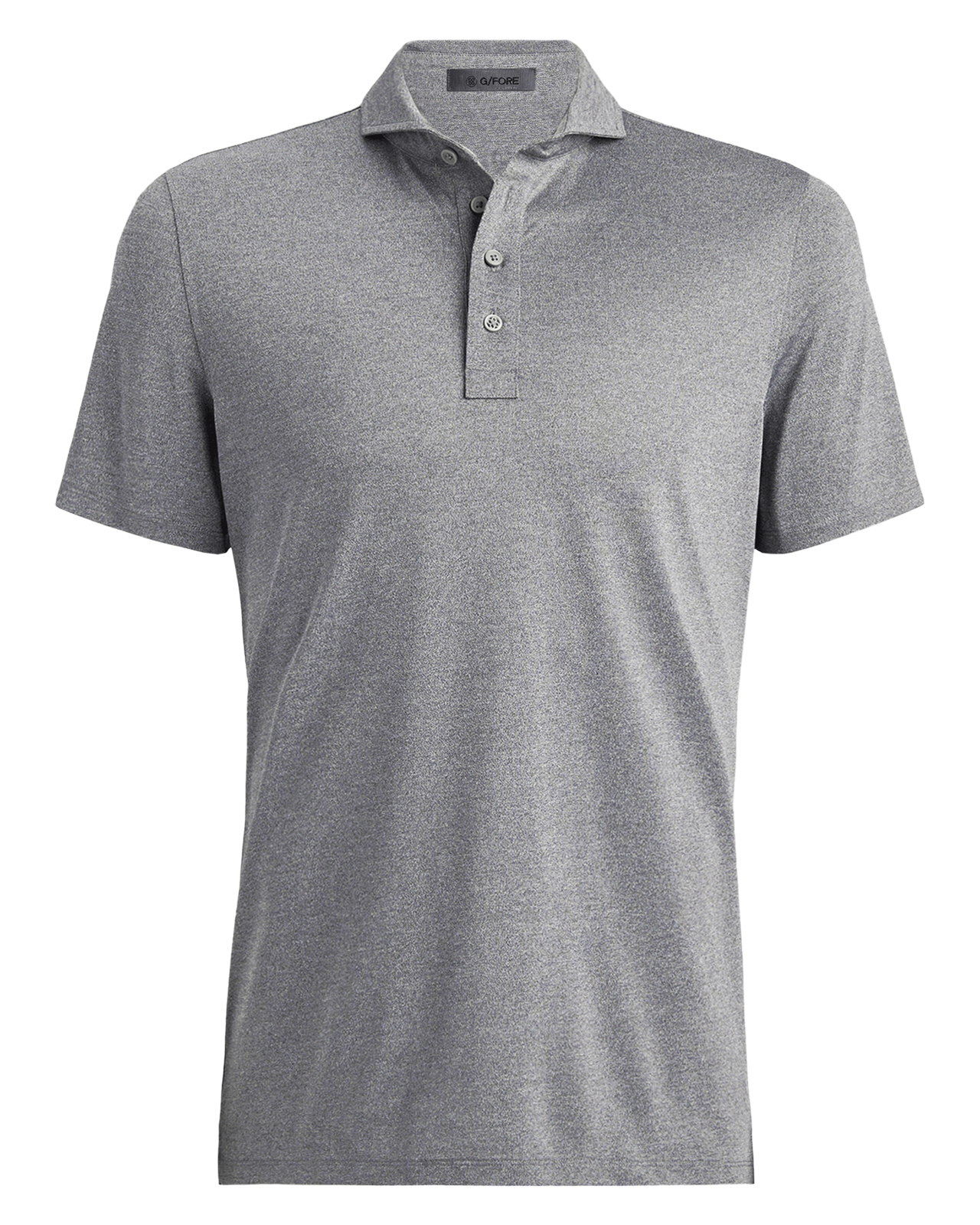 Rib Gusset Tech, Polo, Herre - heather_gray