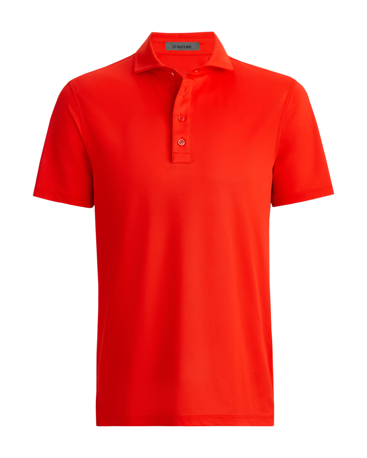 Rib Gusset Tech, Polo, Herre - poppy