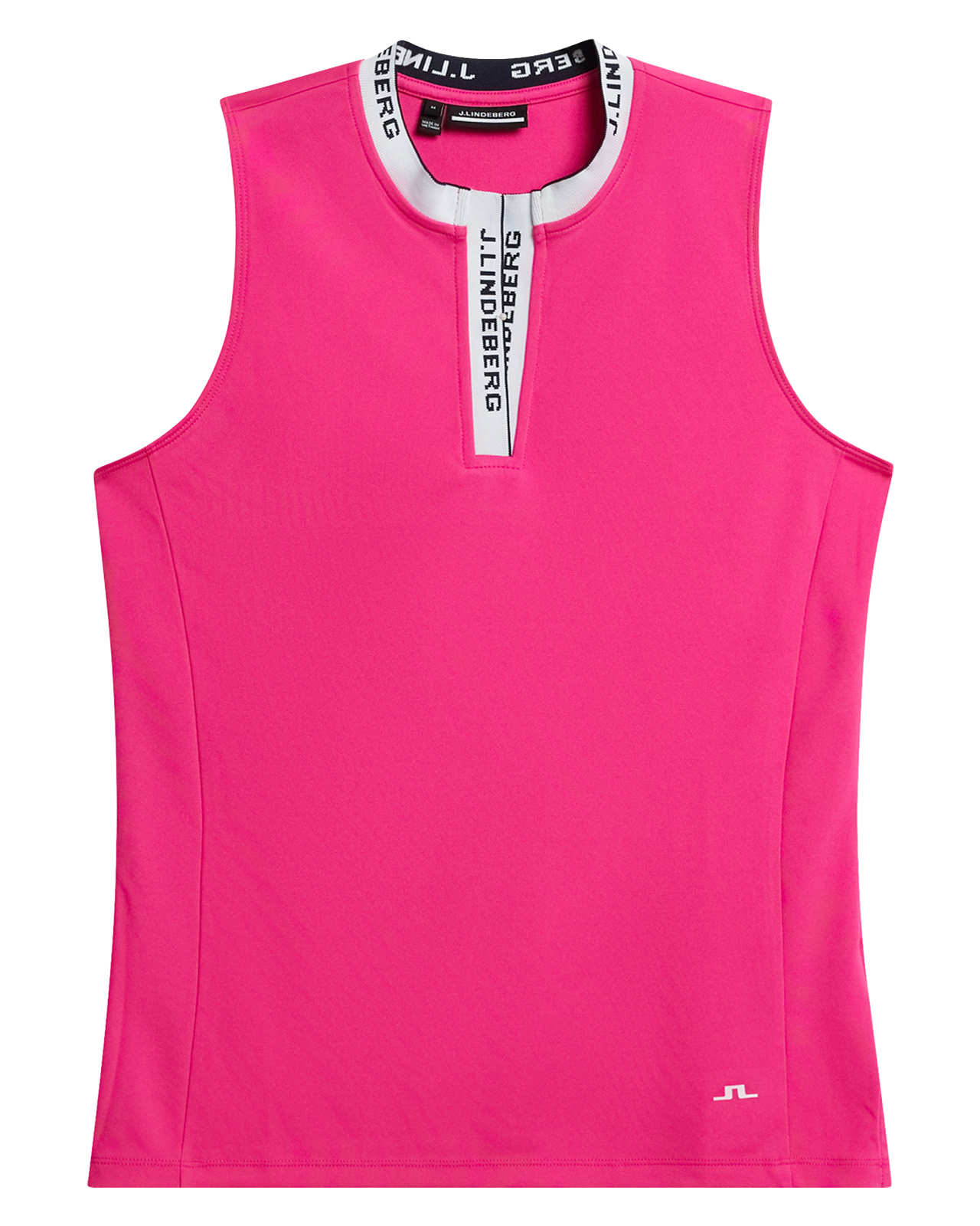 Leya, Ærmeløs Polo, Dame - fuchsia_purple