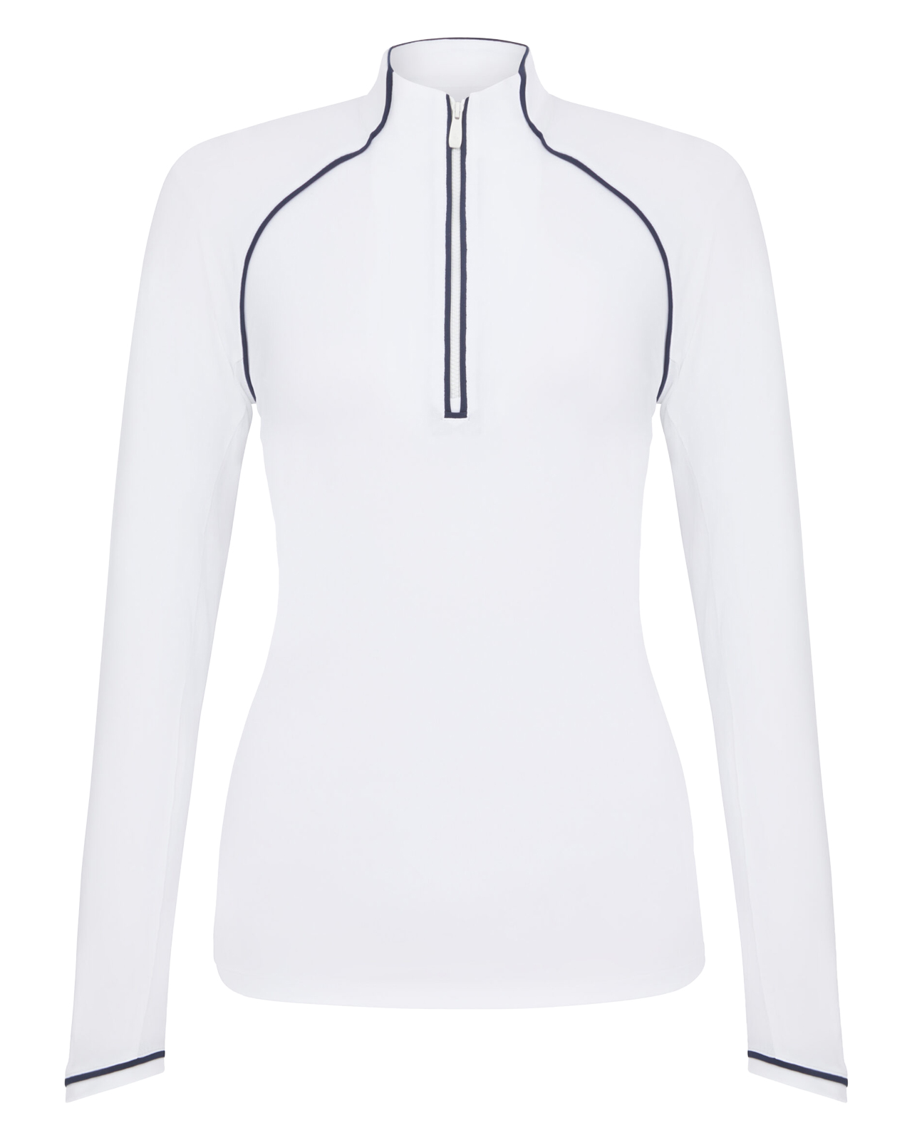 Solid Sun Protection, Sweater, Dame - bright_white