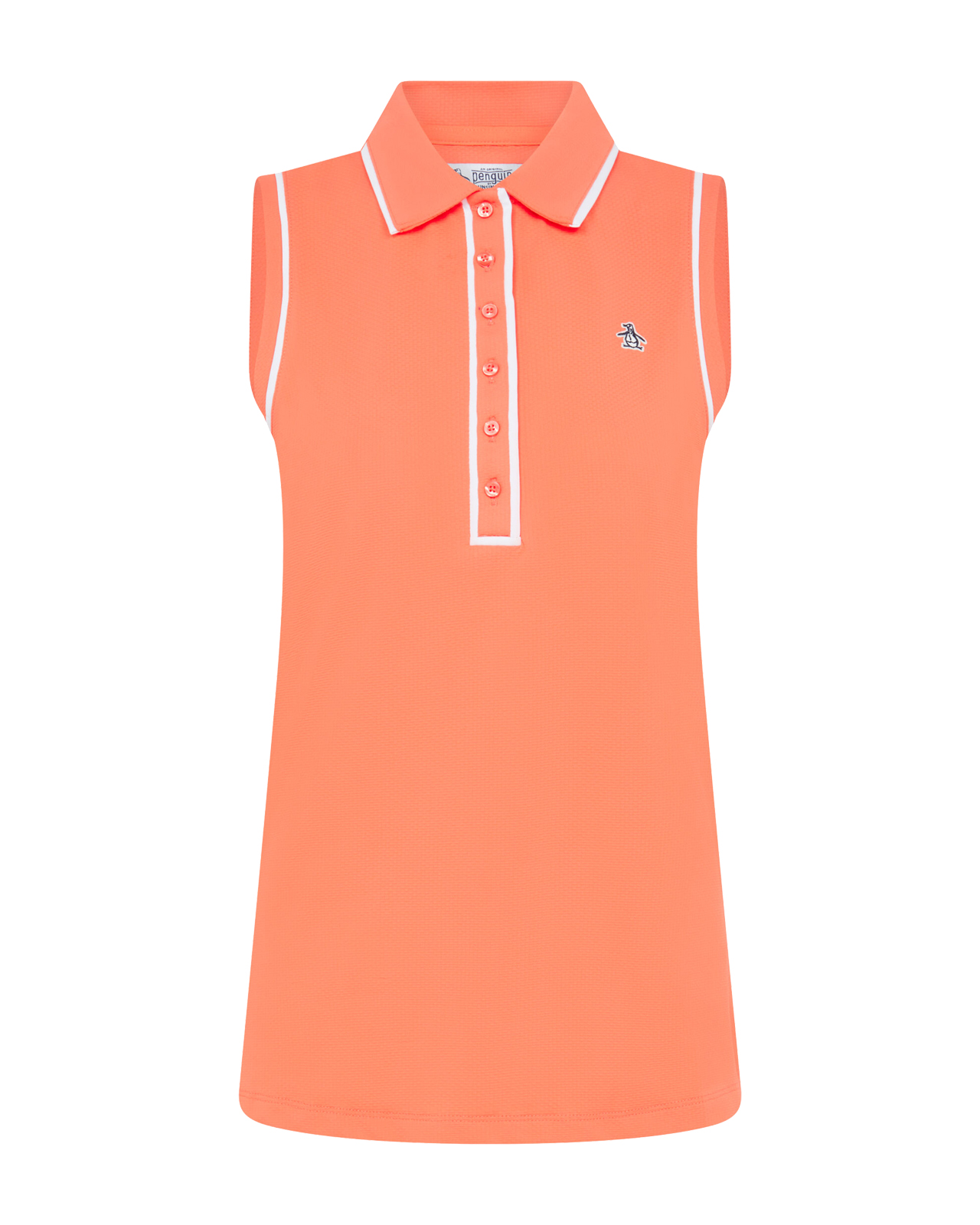 Veronica, Ærmeløs polo, Dame - coral_quartz
