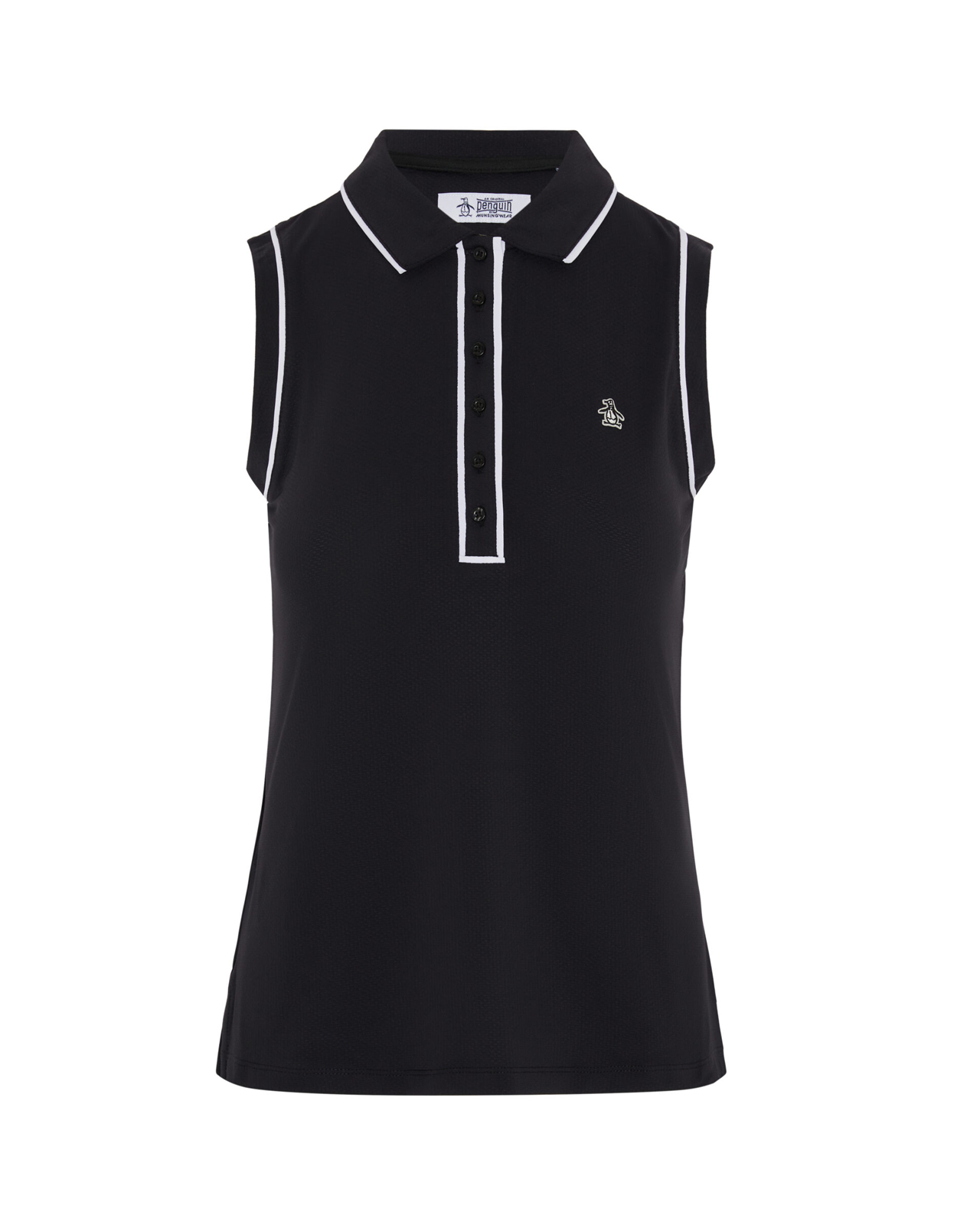 Veronica, Ærmeløs polo, Dame - caviar