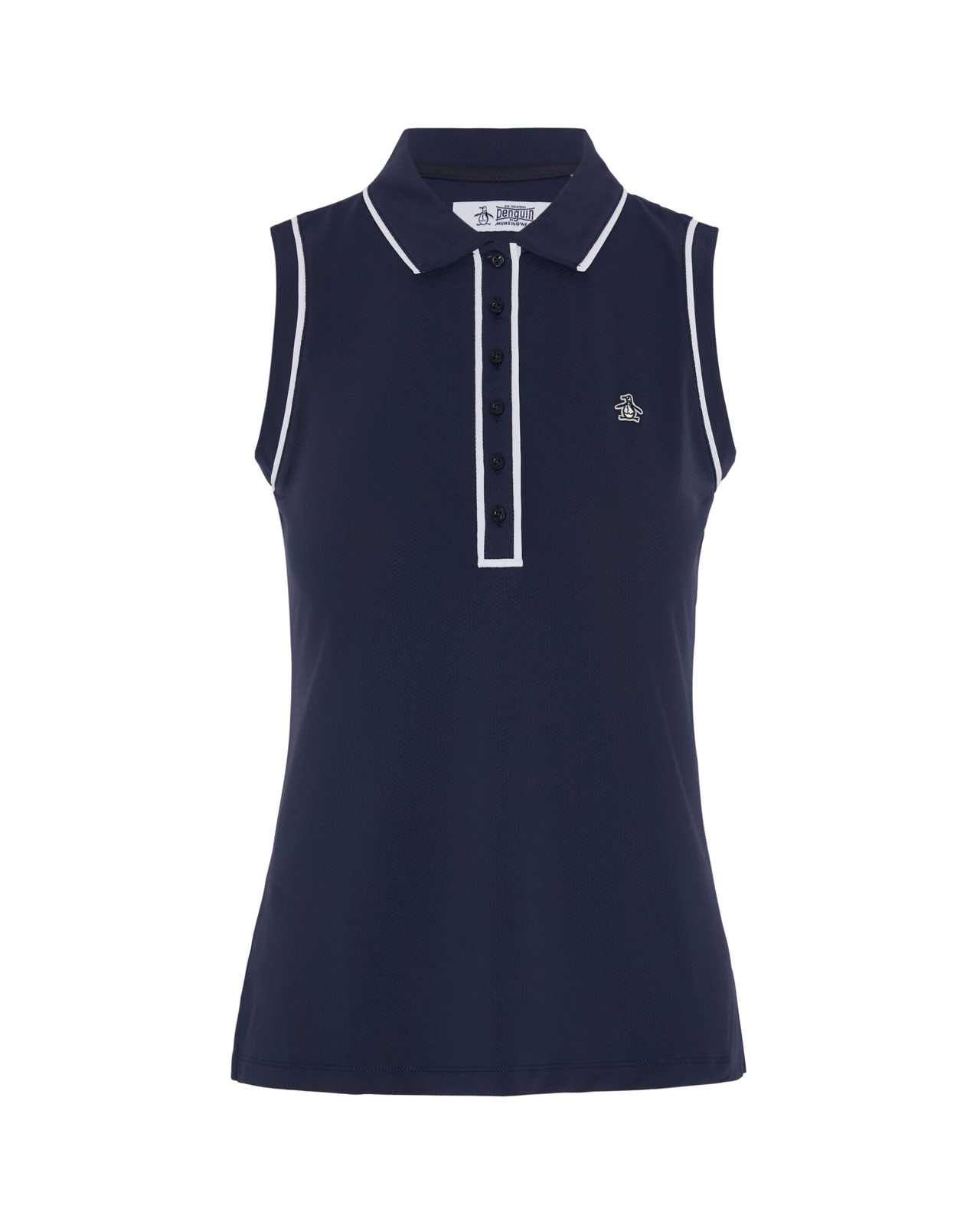 Veronica, Ærmeløs polo, Dame - black_iris