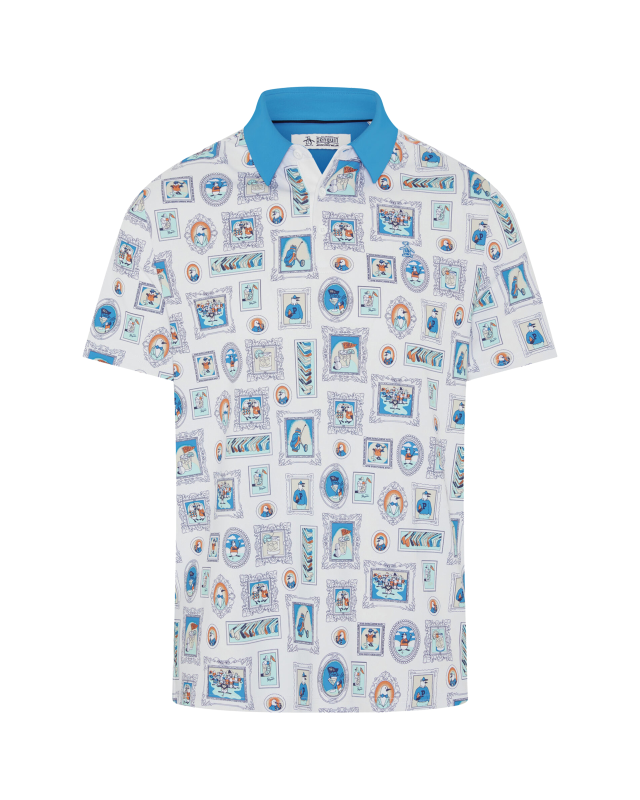 Clubhouse Wall of Fame, Polo, Herre+C4 - bright_white