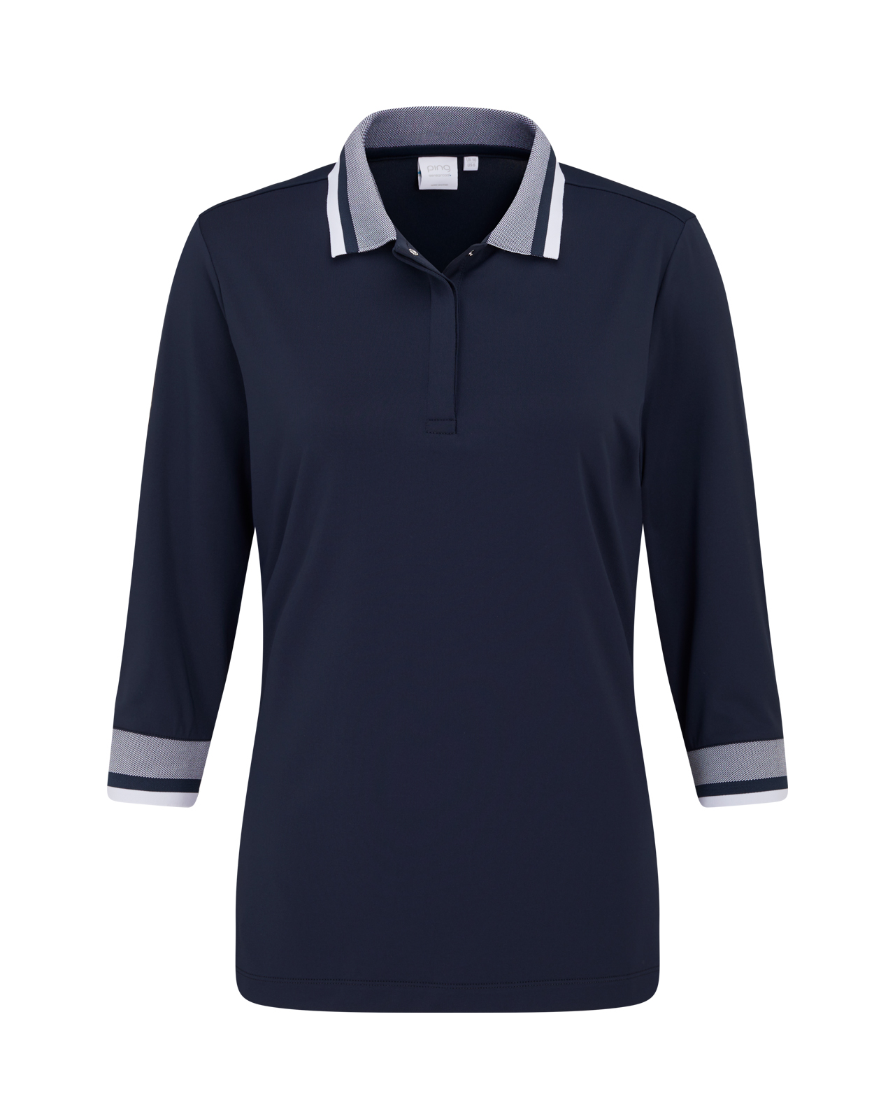 Lindsey, Polo, Dame - navy_white