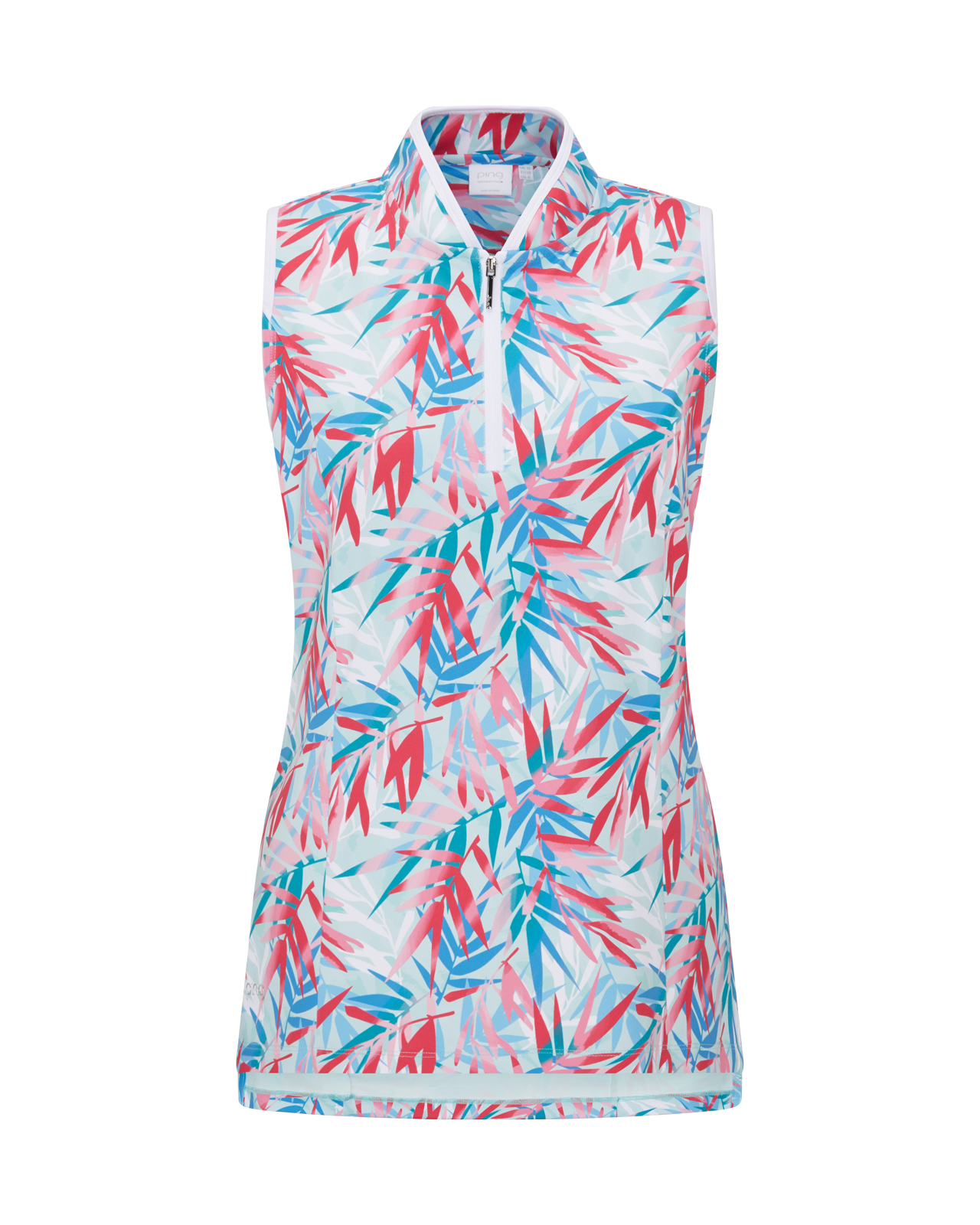 Penola, Ærmeløs Polo, Dame - tropic_retreat