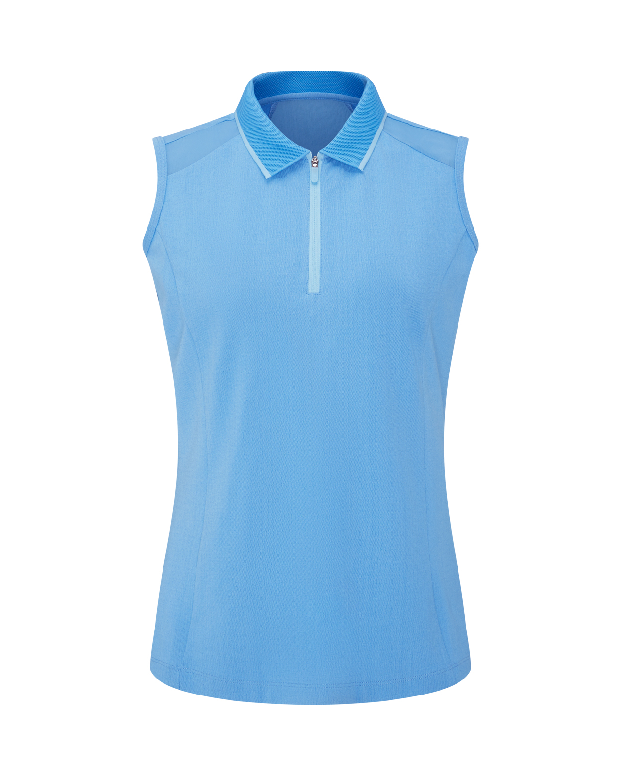 Eben, Ærmeløs Polo, Dame - infinity_blue