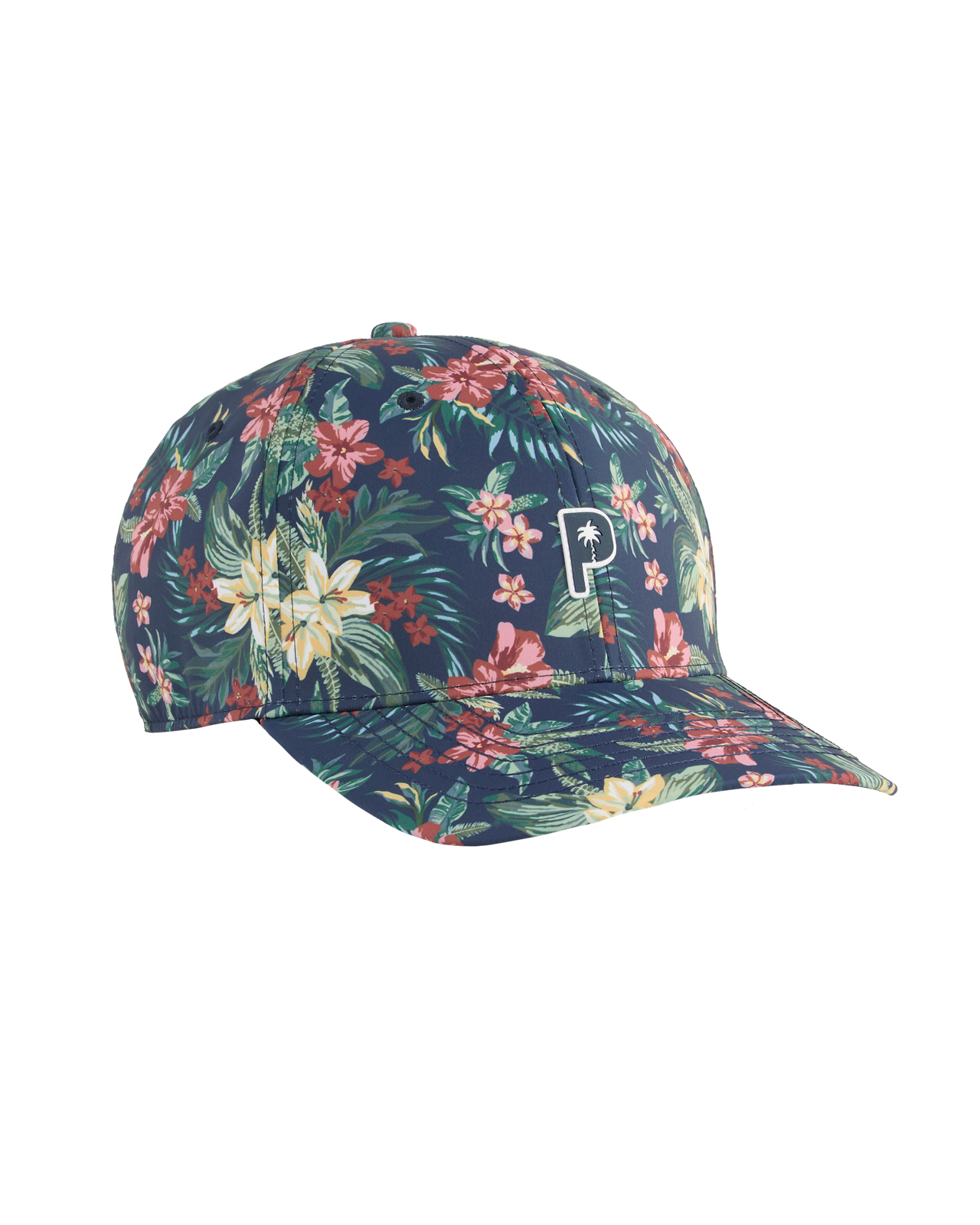 Floral Tech, Cap, Herre - deep_navy