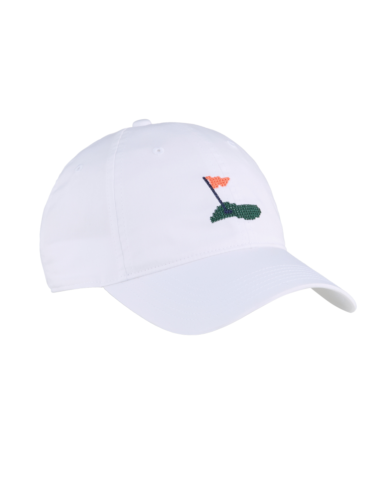 Needlepoint, Cap, Dame - white_glow