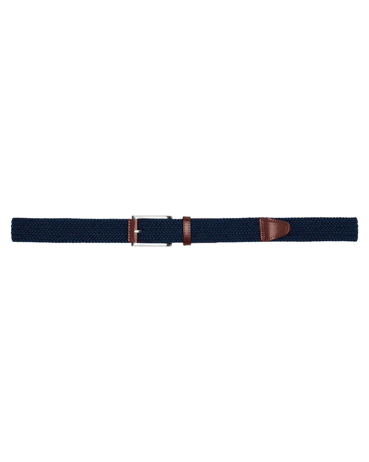 Braided Weave, Bælte, Herre - deep_navy