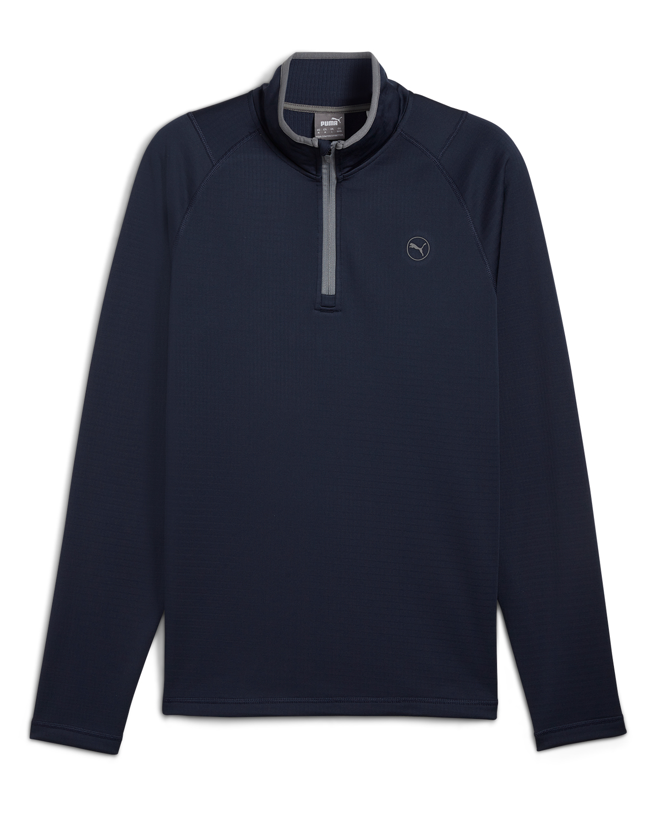 Waffle Fleece, Mellemlagstrøje, Herre - deep_navy